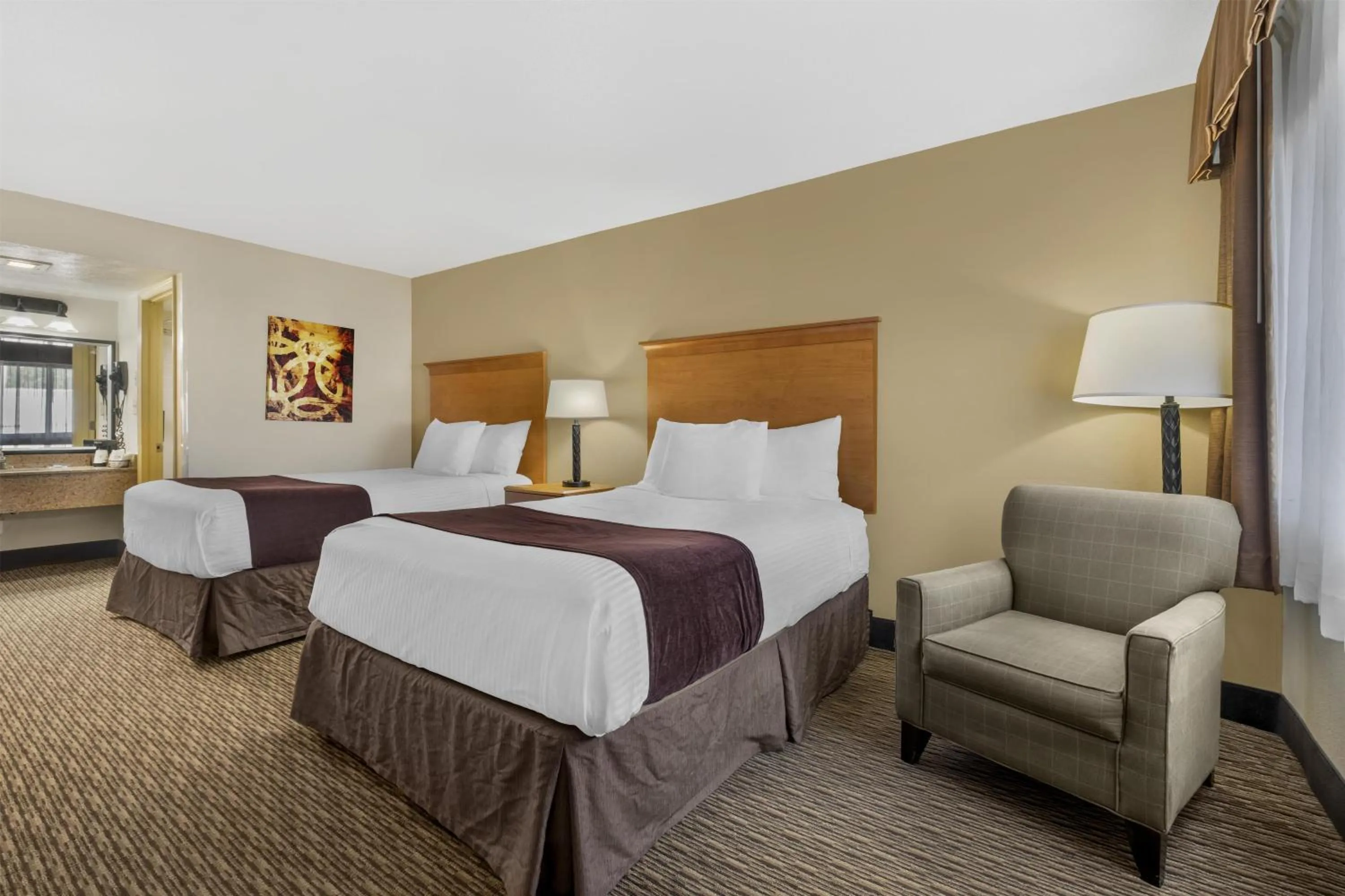 Double Room with Two Double Beds in Best Western Winchester Hotel