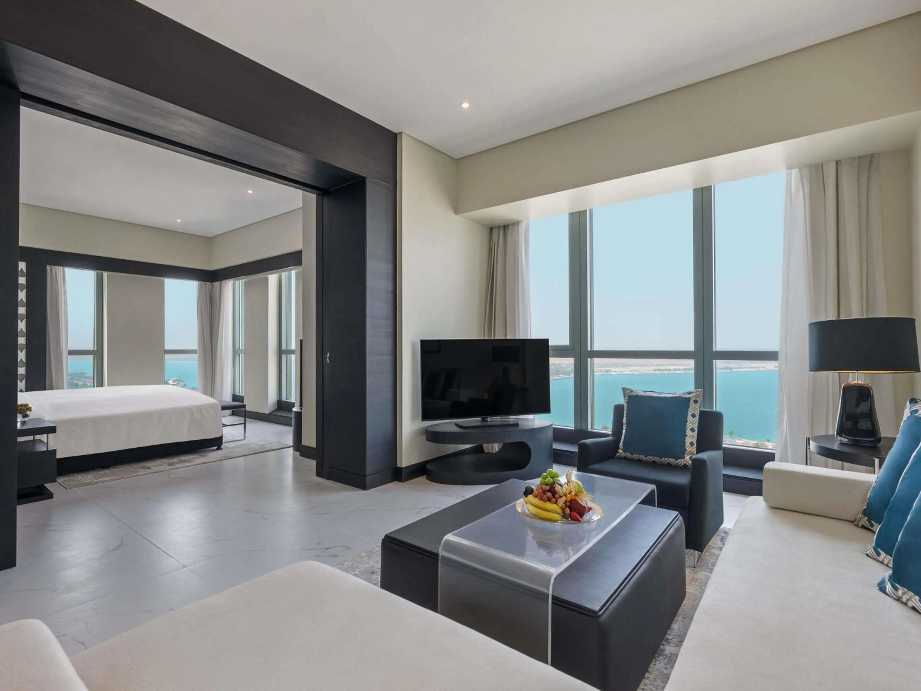 Prestige Suite with Club Access and Sea or City View in Sofitel Abu Dhabi Corniche