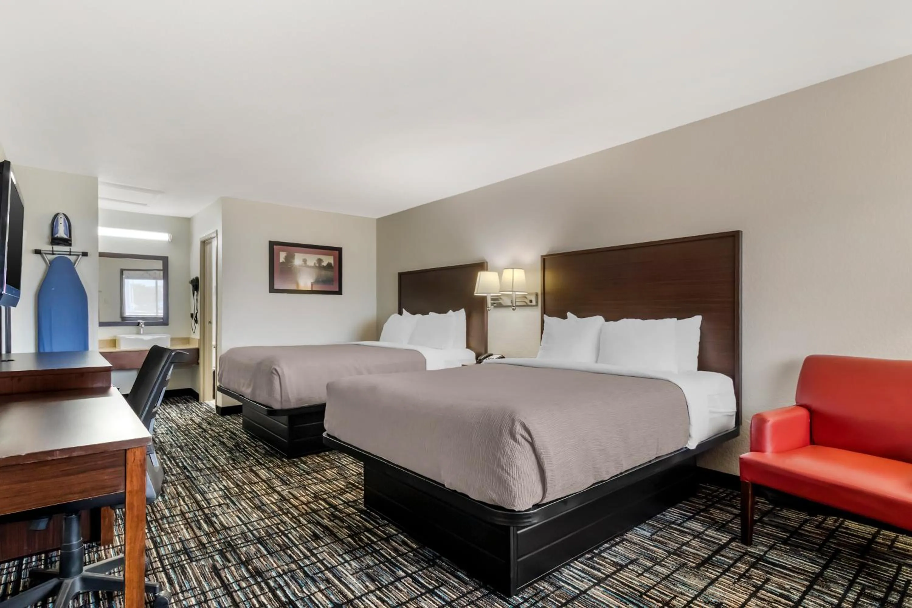 Standard Queen Room with Two Queen Beds - Non Smoking  in Quality Inn & Suites I-10 near Fiesta Texas