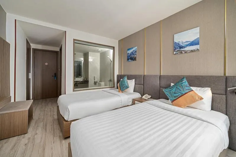 Deluxe Double or Twin Room with Balcony in Sochi Hotel