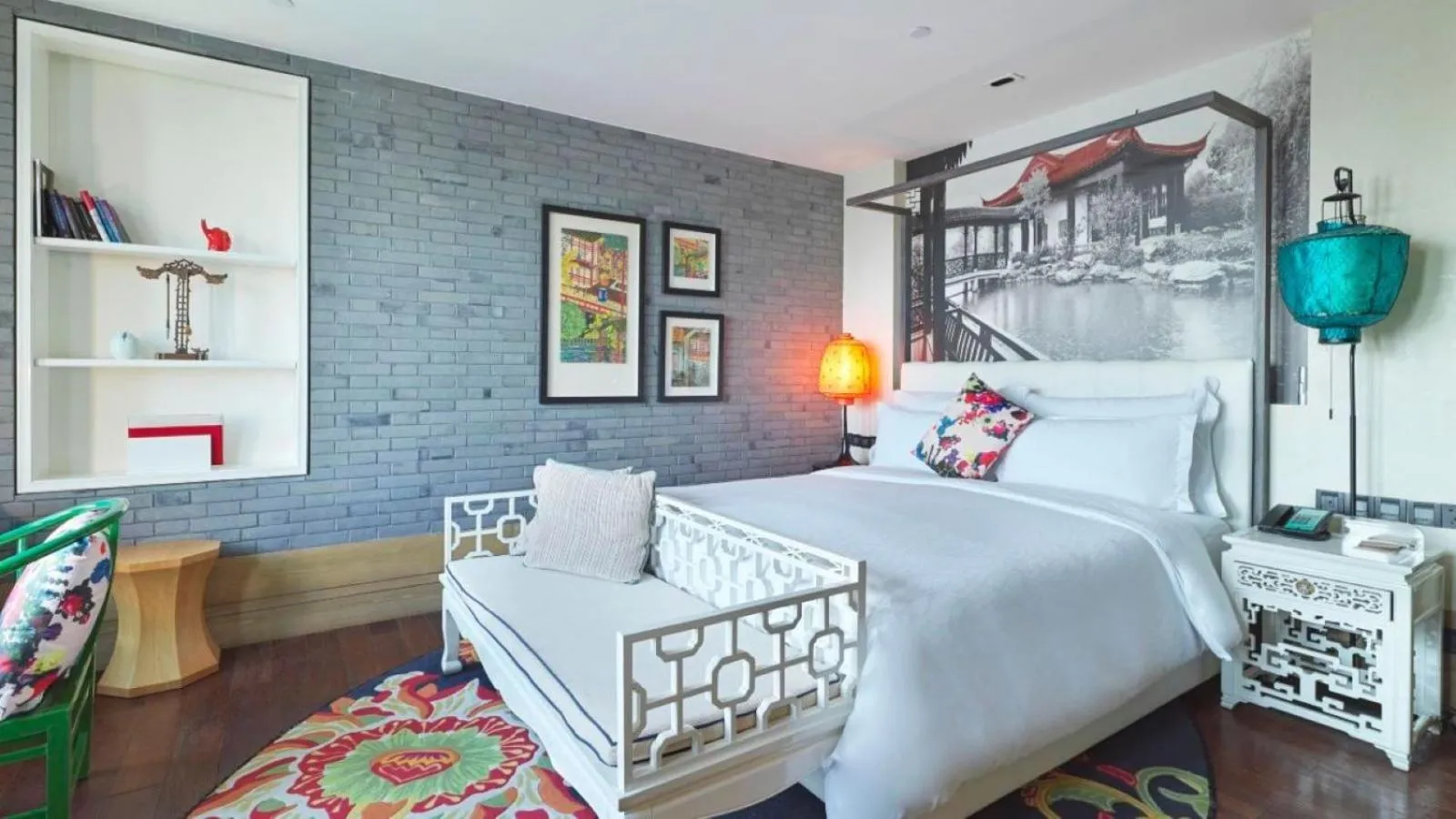 Standard King Room with River View in Hotel Indigo Shanghai On The Bund by IHG