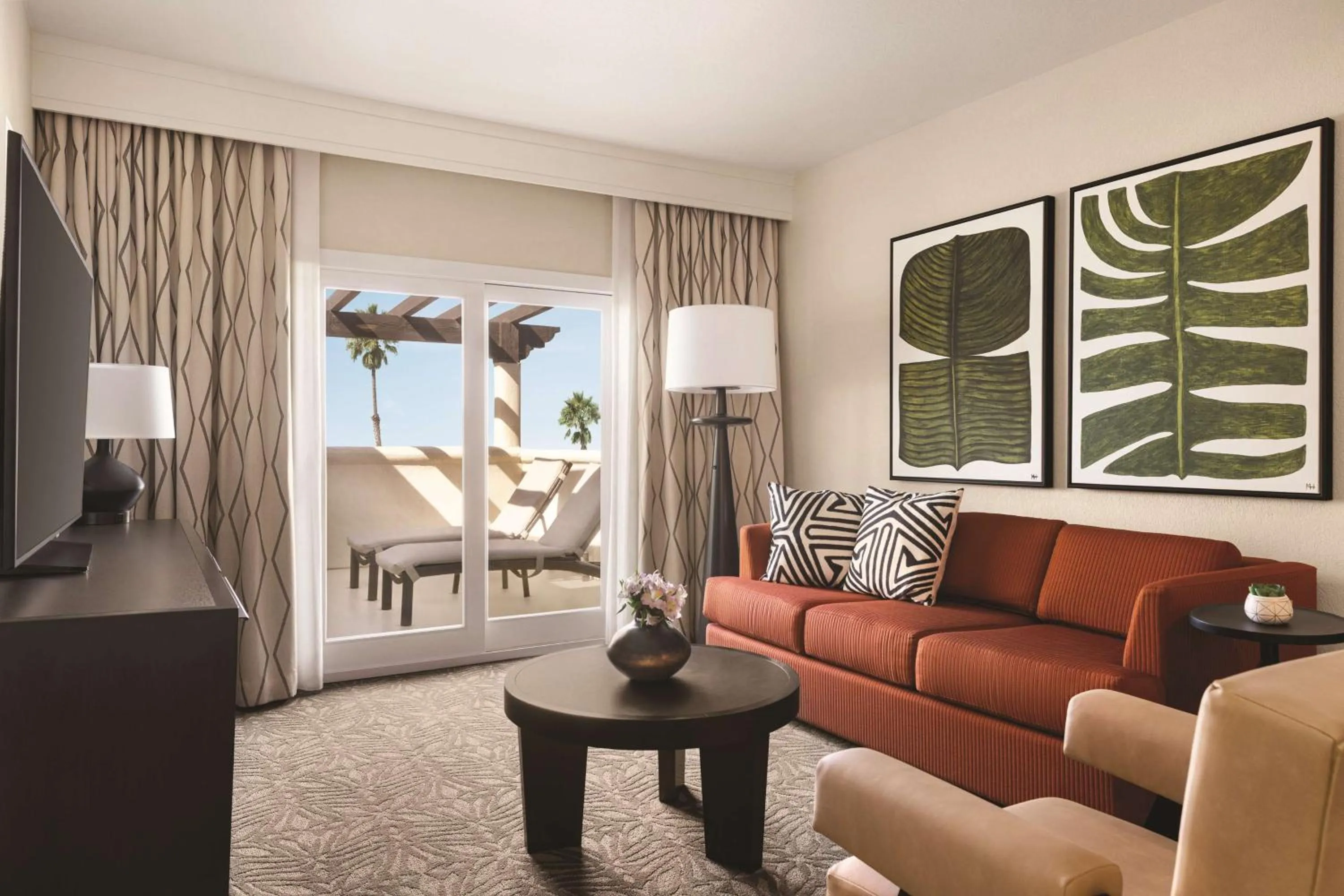 Queen Suite with Two Queen Beds - Non-Smoking - Ocean View in Zachari Dunes on Mandalay Beach, Curio Collection by Hilton