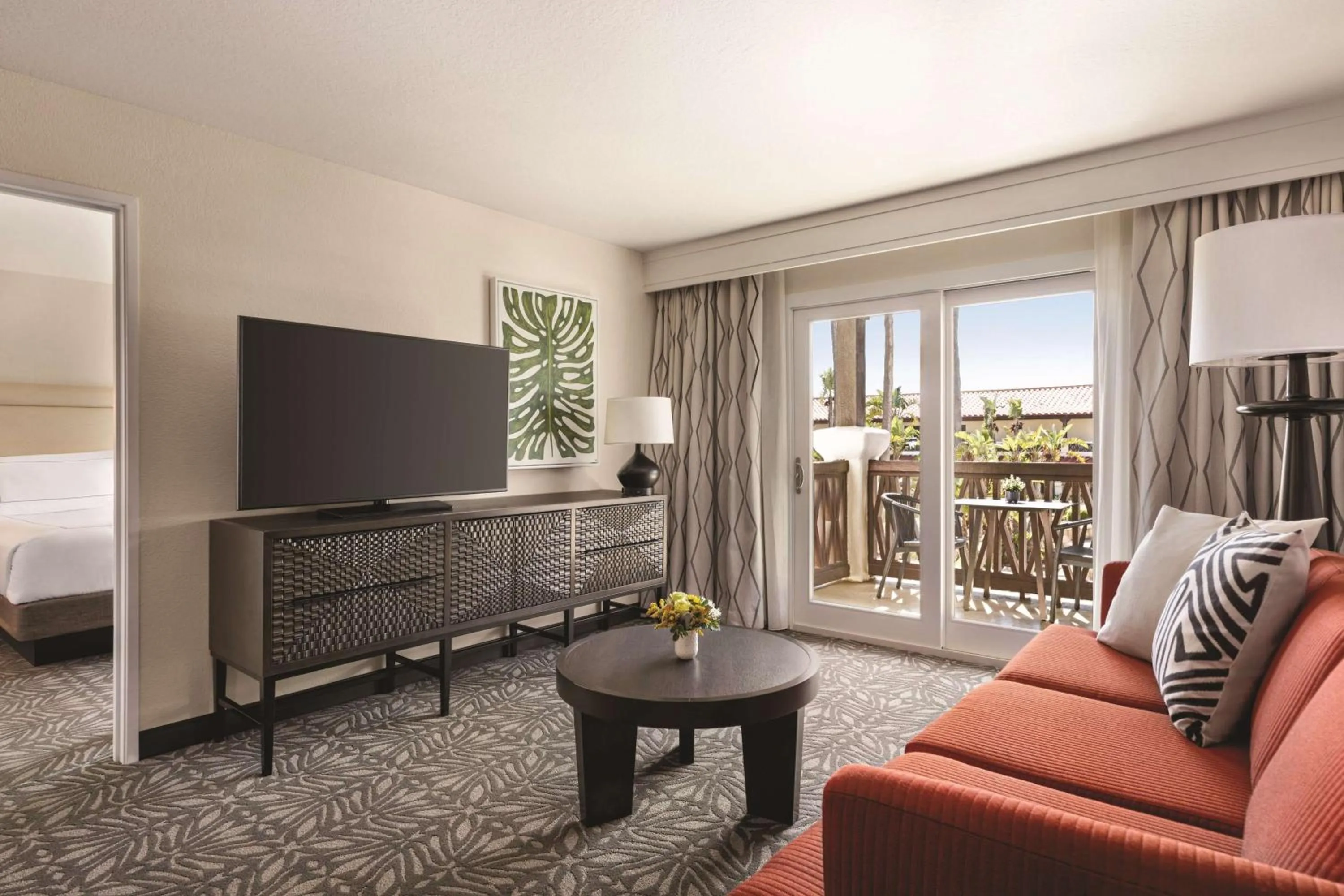 One-Bedroom King Suite with Garden View in Zachari Dunes on Mandalay Beach, Curio Collection by Hilton