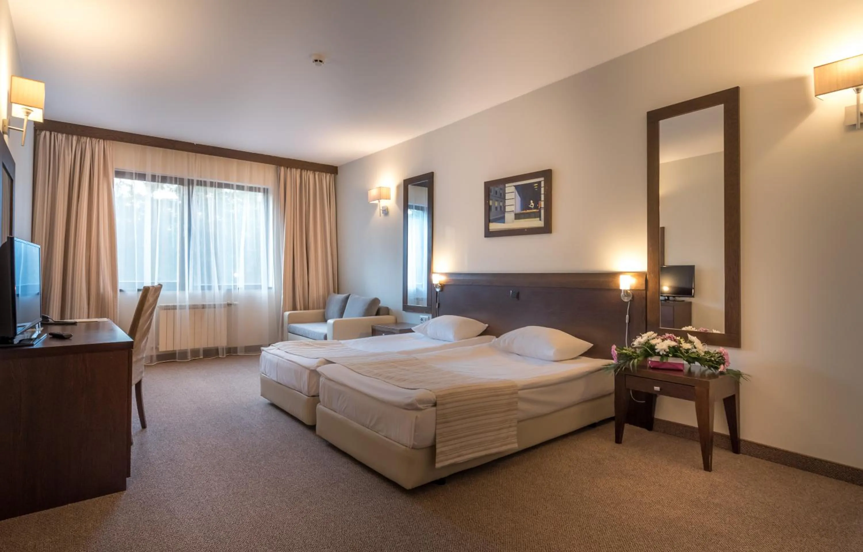 Twin Room with Free Spa Access in Lion Hotel Borovets