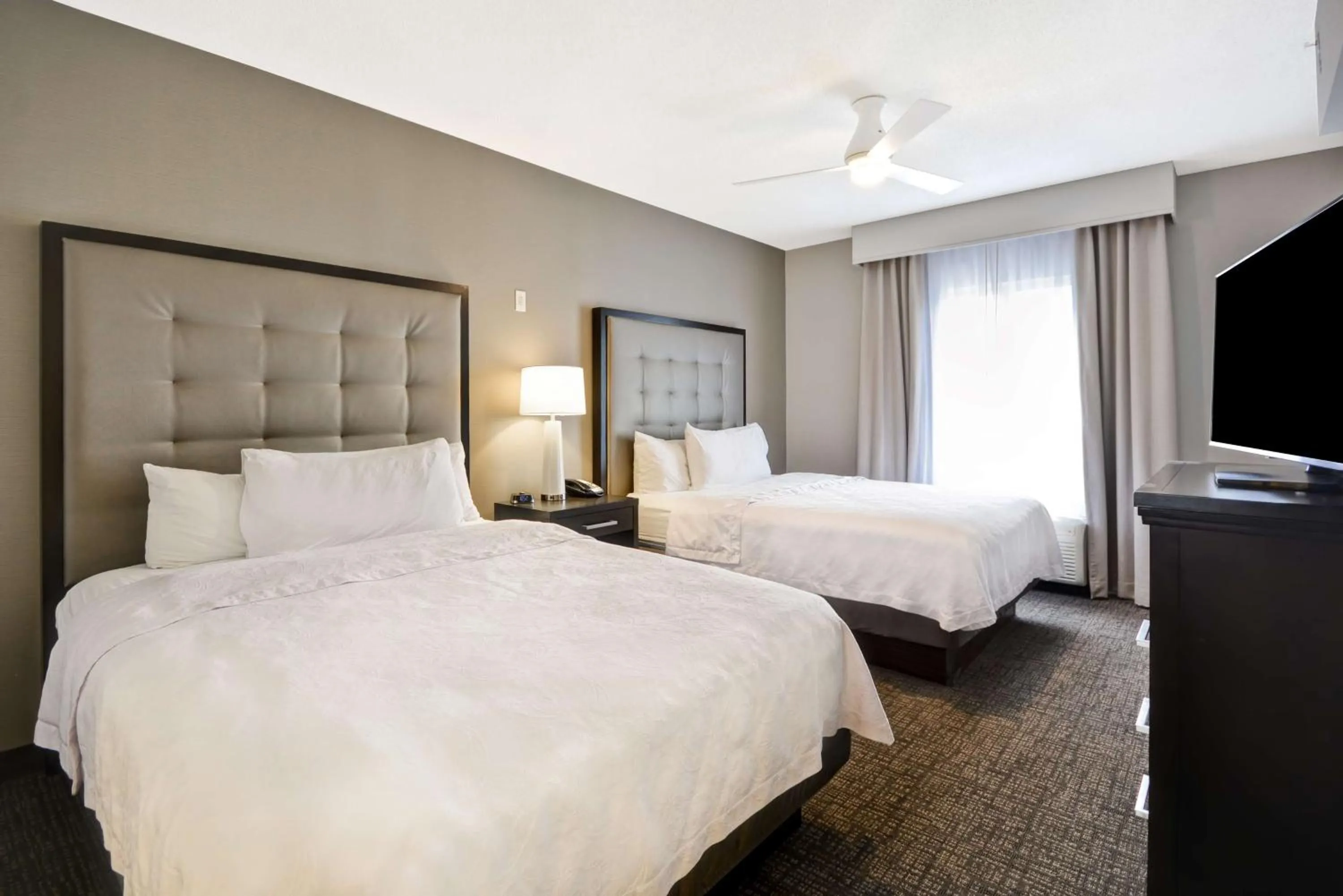 One-Bedroom Queen Suite with Two Queen Beds - Non-Smoking in Homewood Suites by Hilton Ithaca