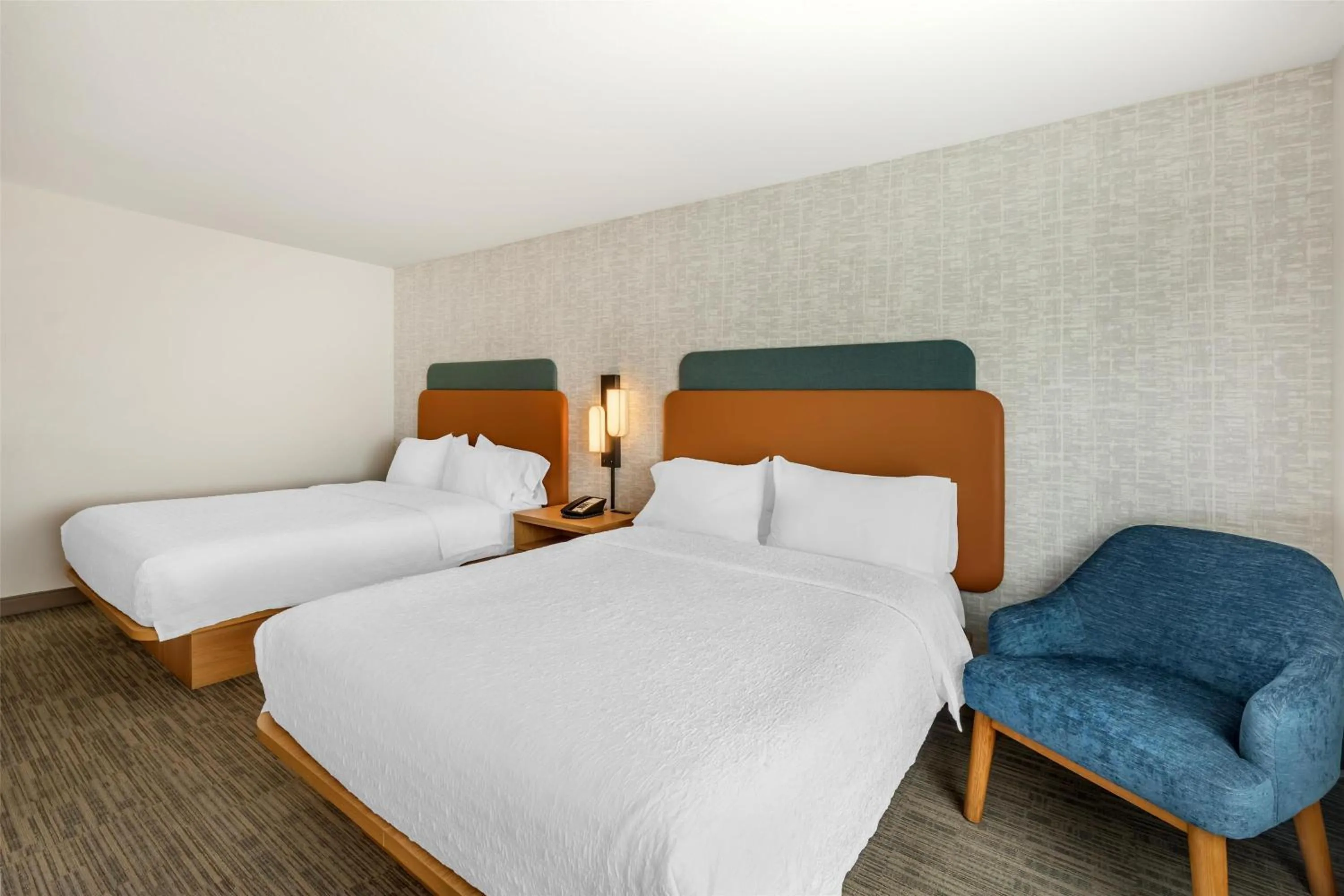 Queen Room with Two Queen Beds - Non-Smoking in Hampton Inn & Suites Moreno Valley