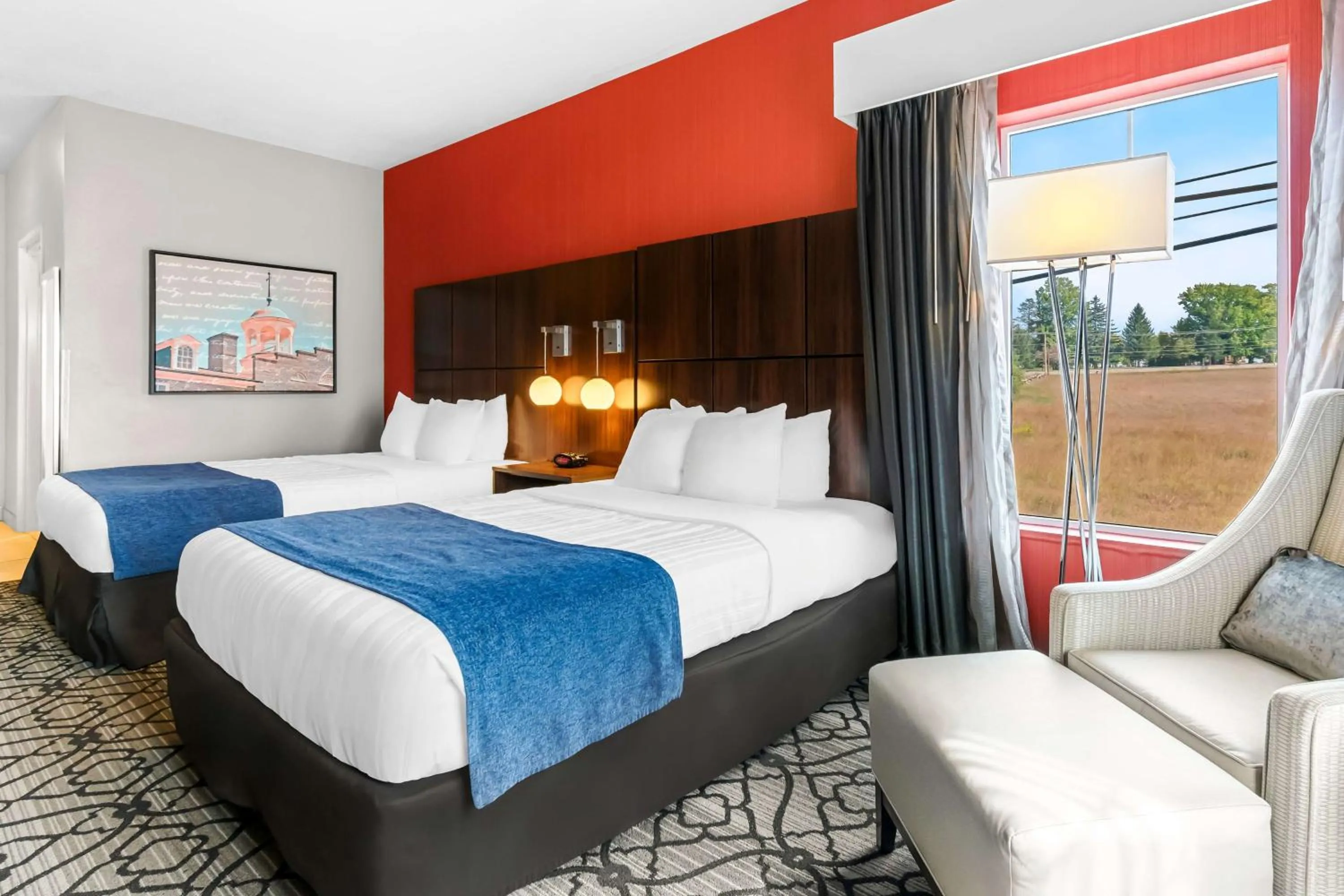 Queen Room with Two Queen Beds - Disability Access in Best Western Gettysburg