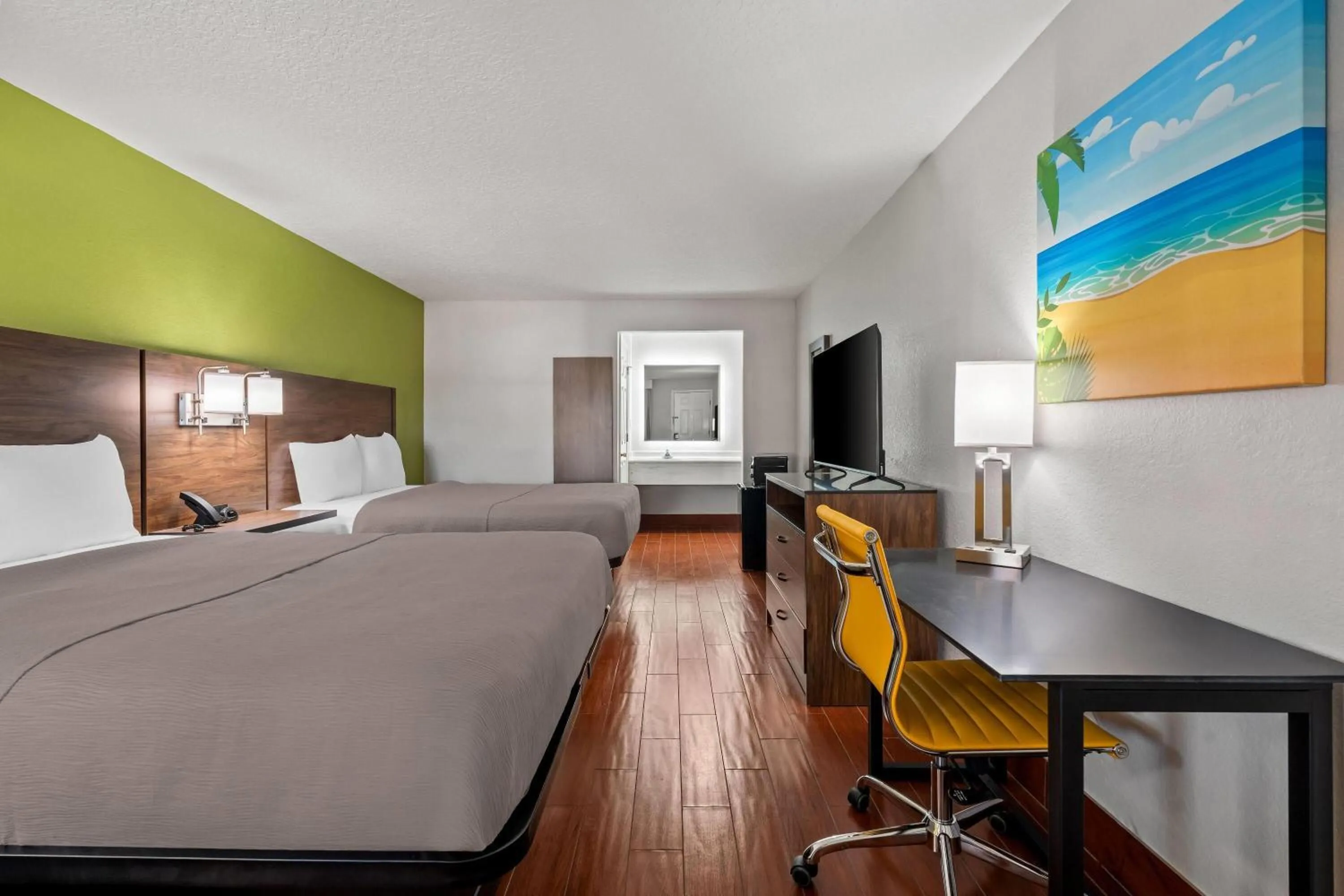 Queen Room with Two Queen Beds - Non-Smoking in Travelodge by Wyndham Hotel & Cottages St Augustine - Historic