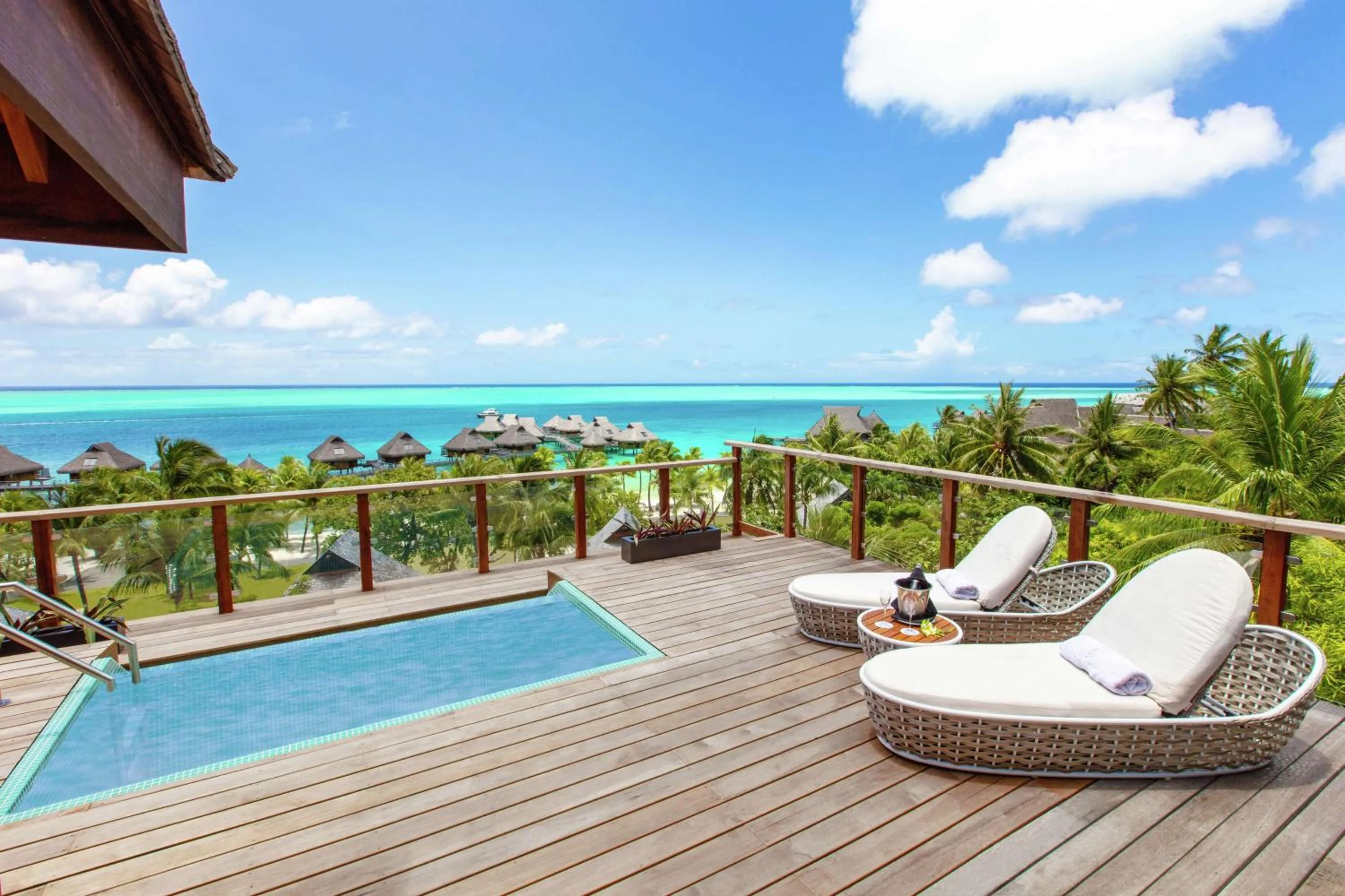 Villa with Pool and Lagoon View in Conrad Bora Bora Nui