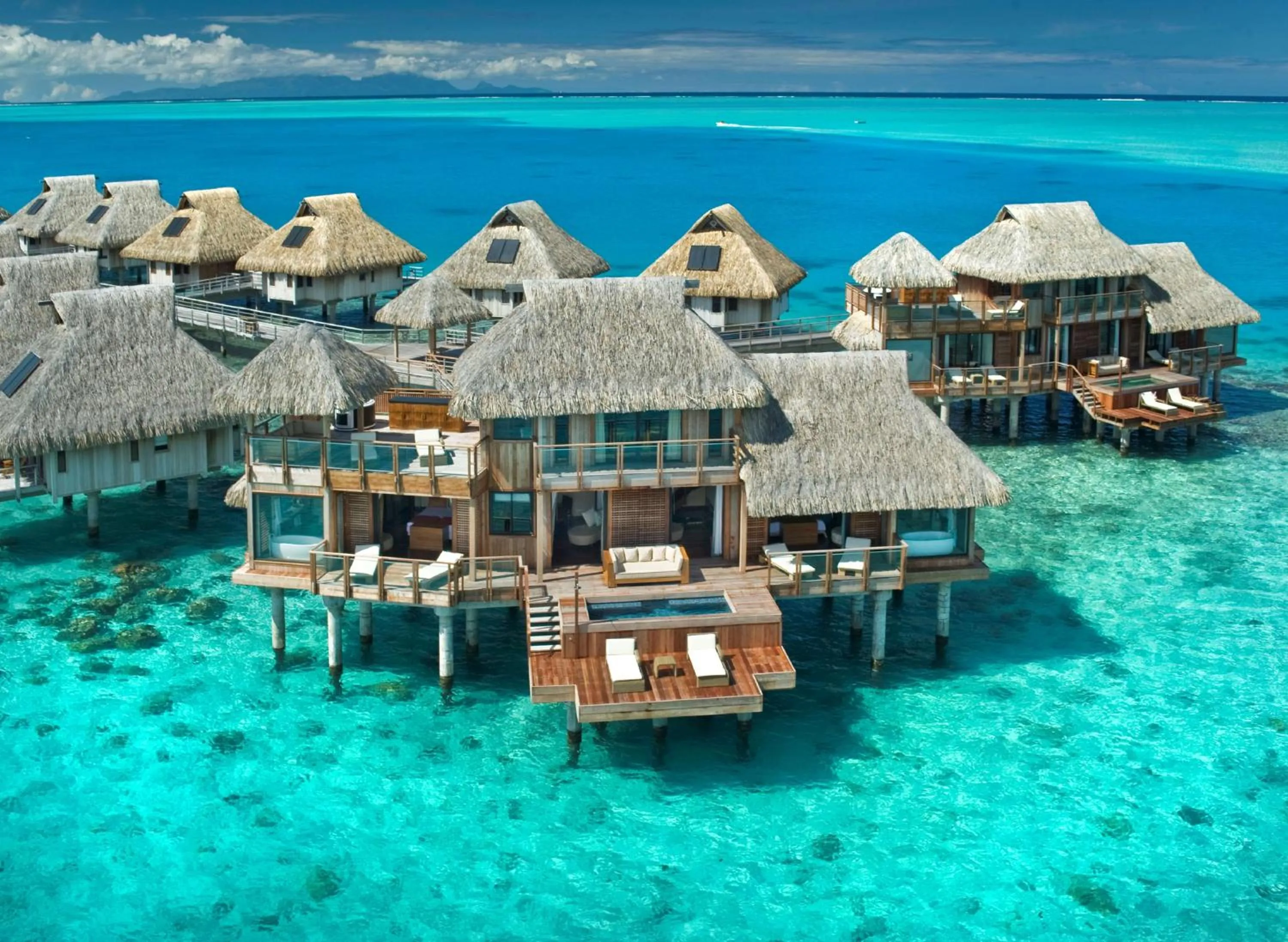 Three-Bedroom Overwater Presidential Villa in Conrad Bora Bora Nui
