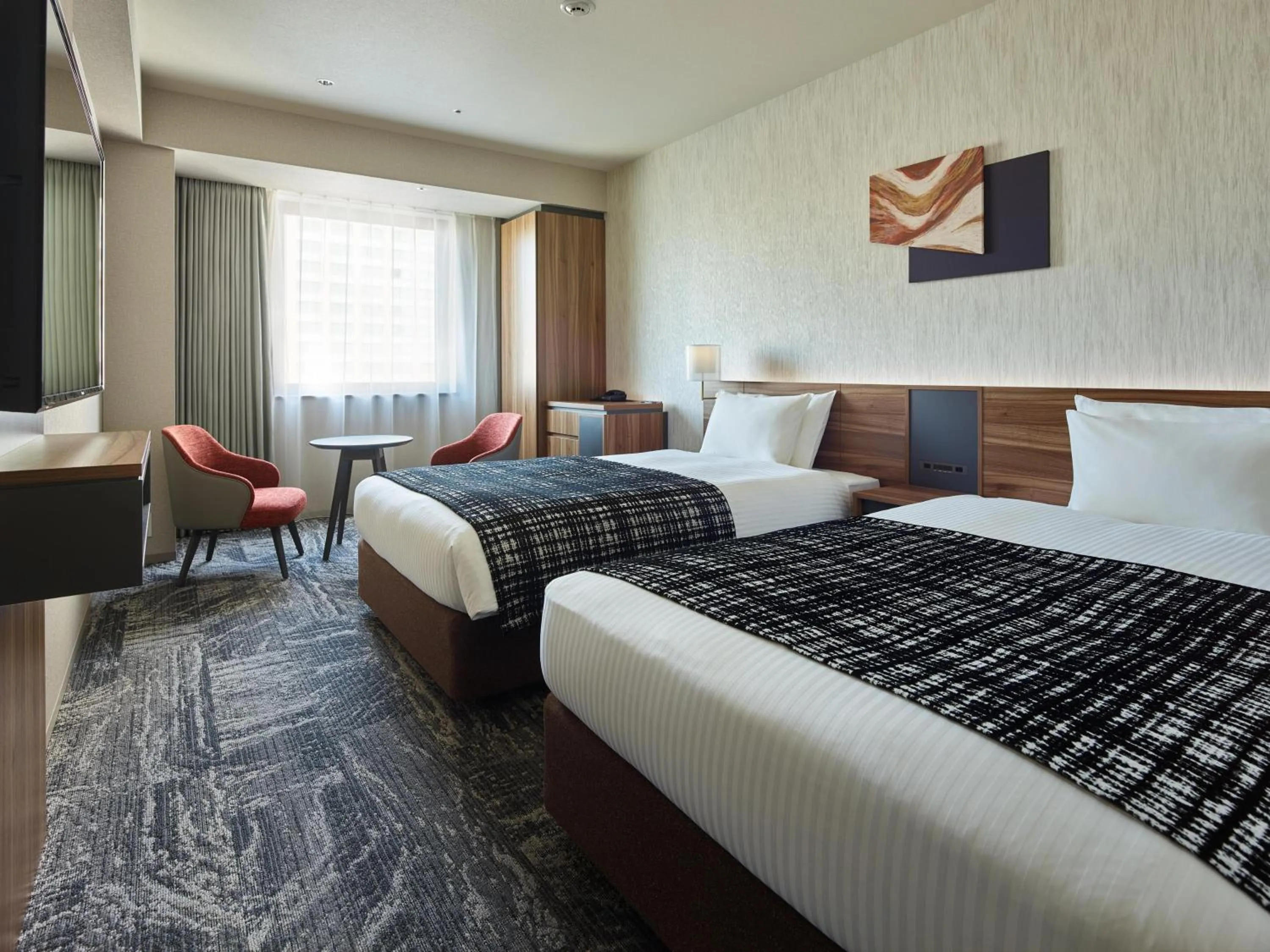 Standard Twin Room in Mitsui Garden Hotel Gotanda - Tokyo