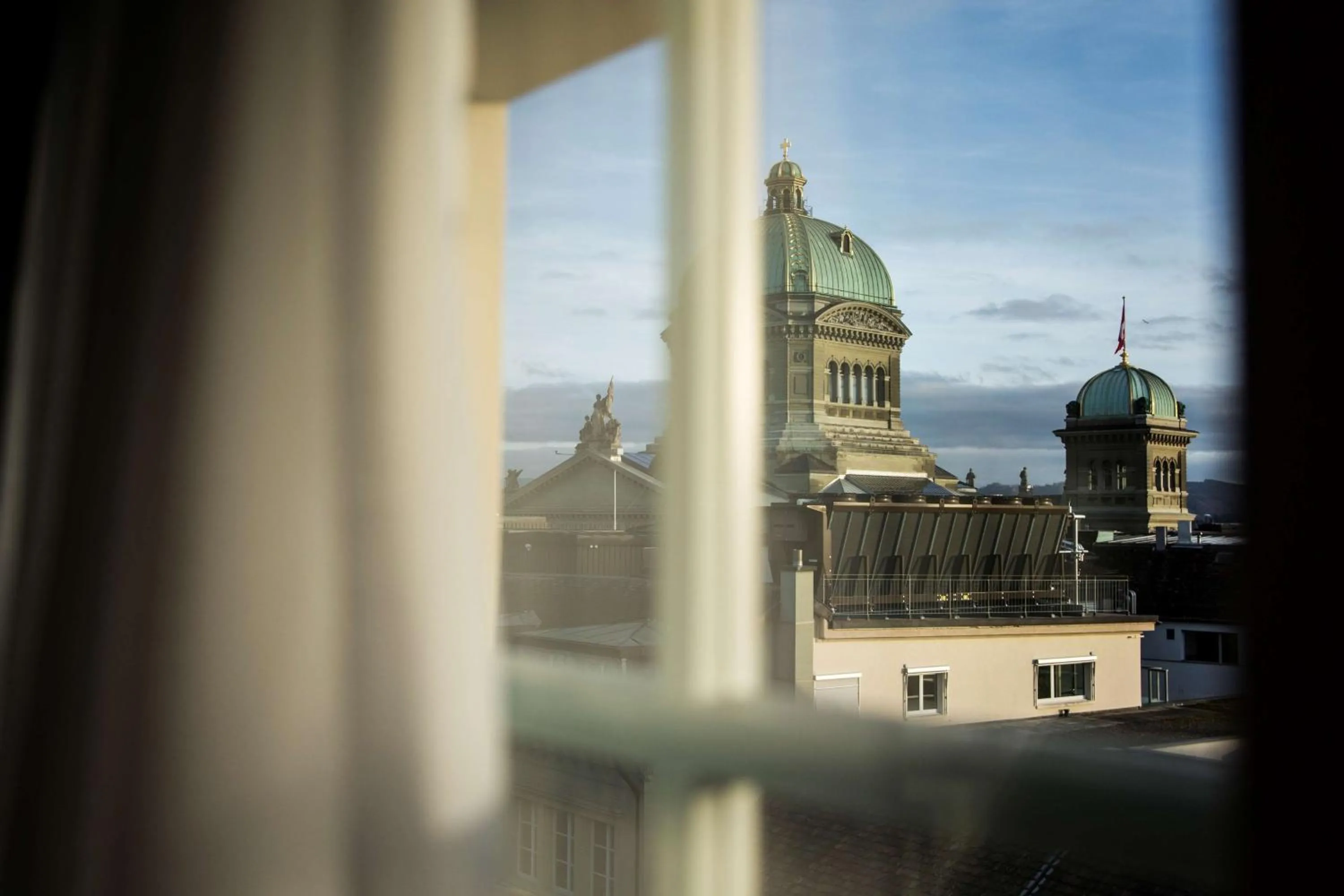 Superior Room with Balcony in NH Bern The Bristol