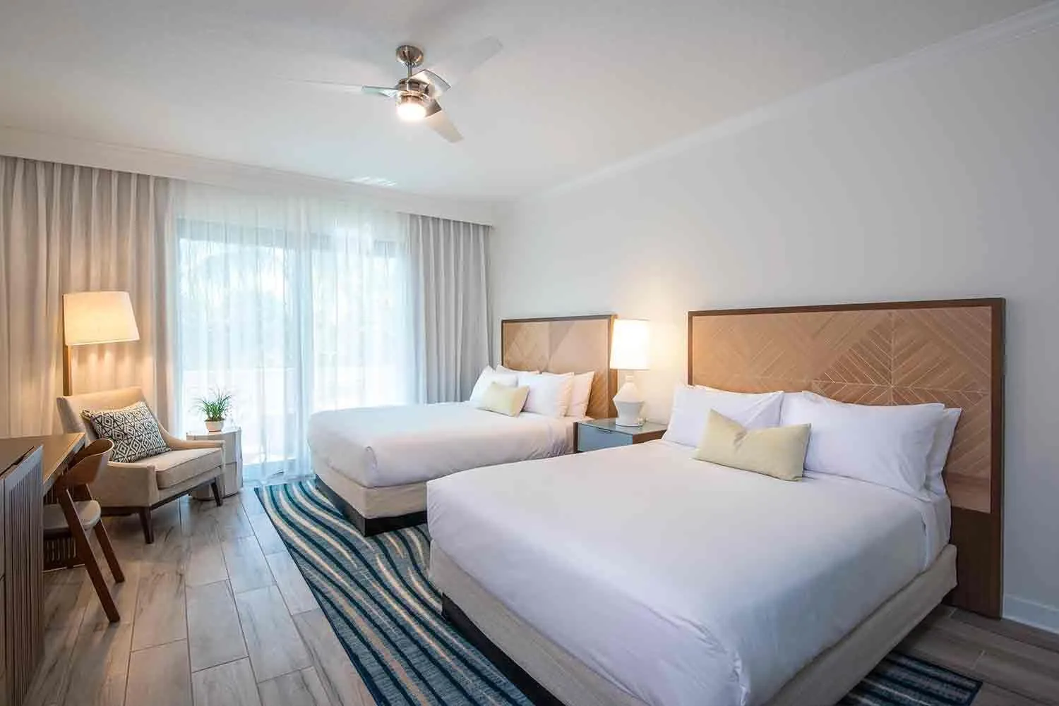 Resort Double Queen Accessible in Hawks Cay Resort