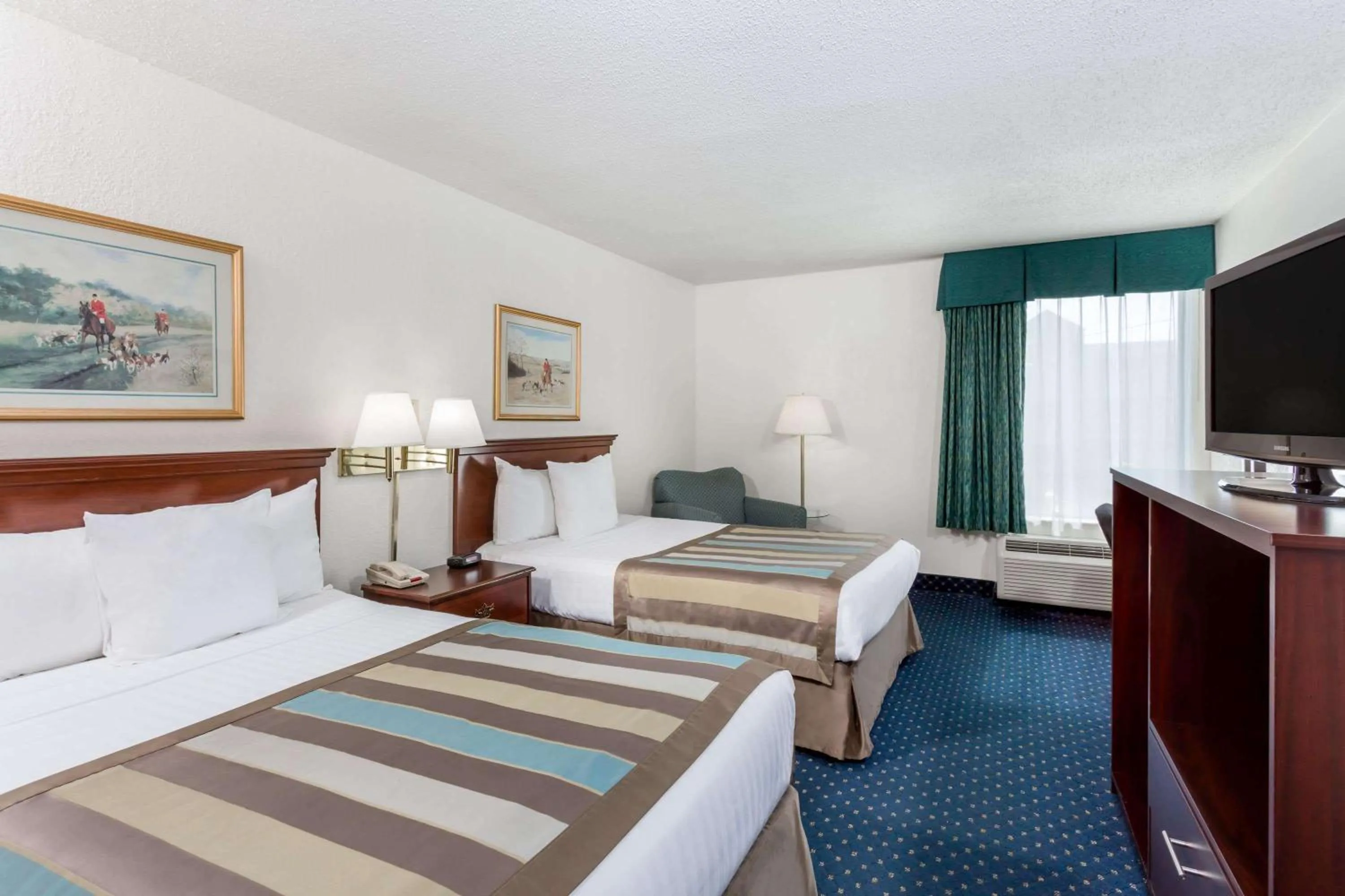 Double Room with Two Double Beds - Non-Smoking in Baymont by Wyndham Greensboro/Coliseum