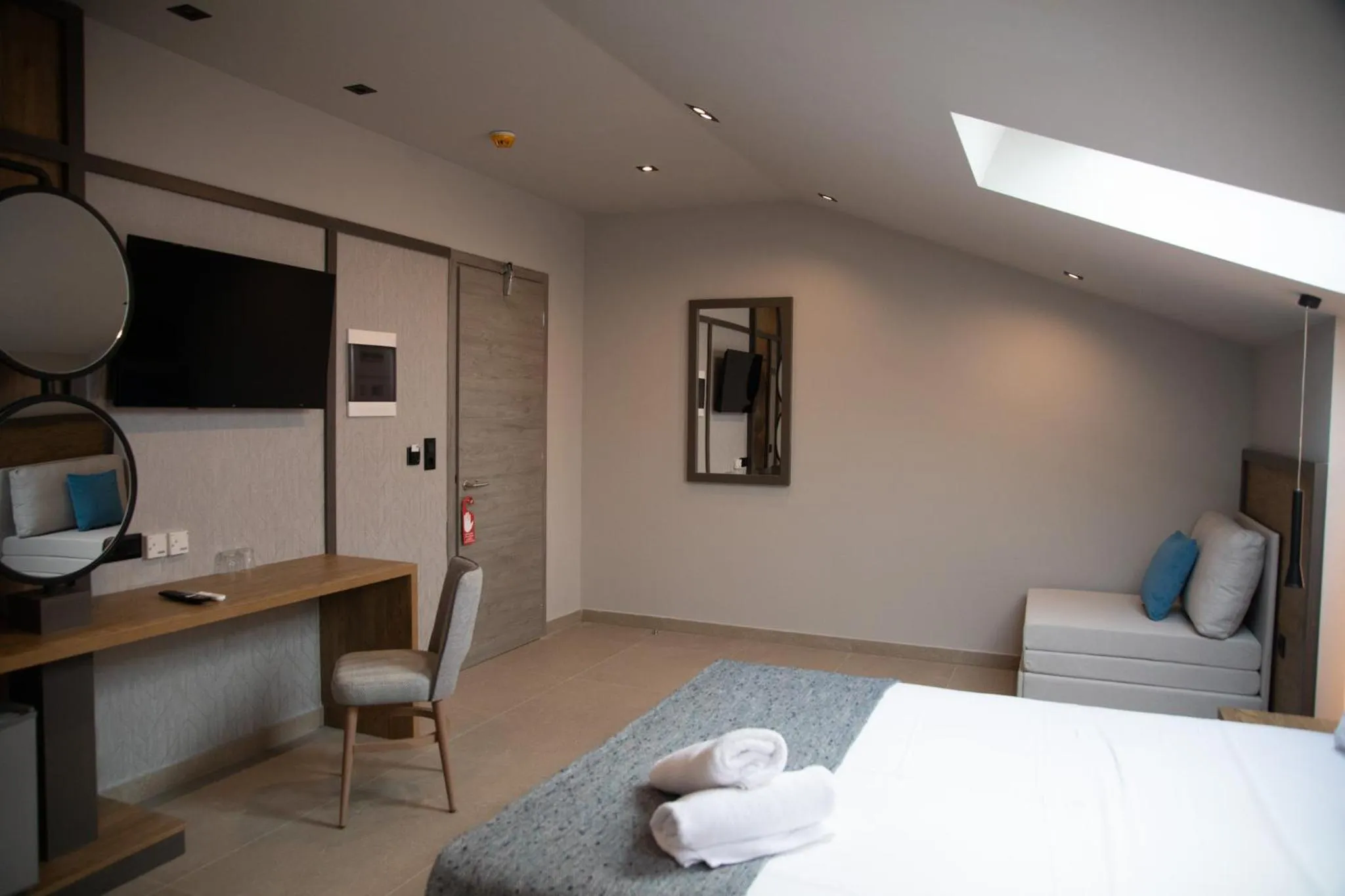 Attic Double Room in Mythic Summer Hotel