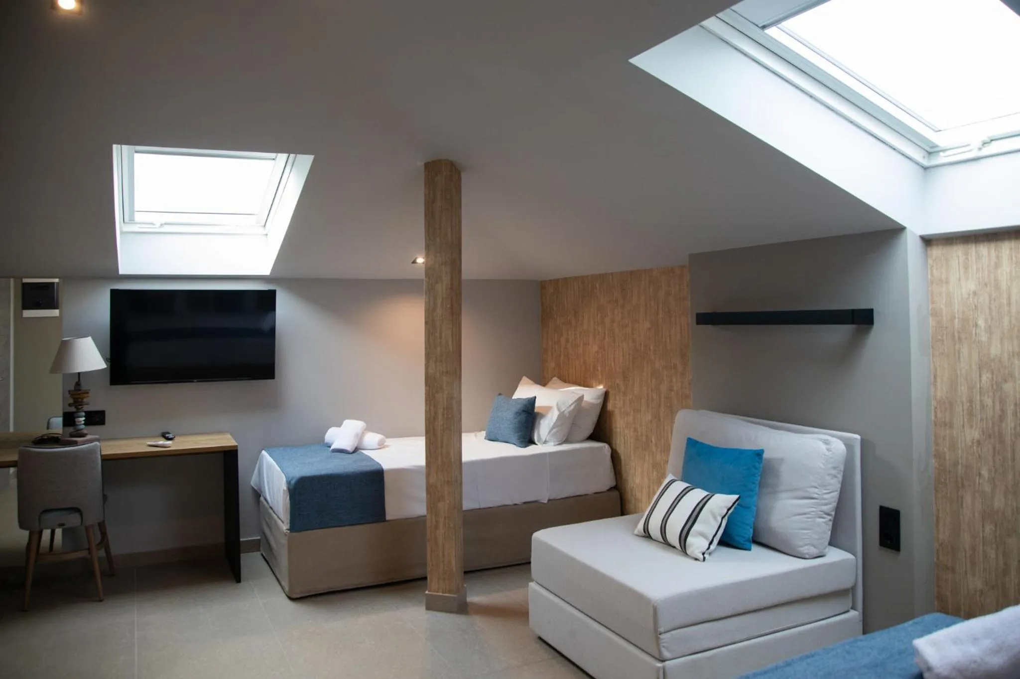 Attic family Suite in Mythic Summer Hotel