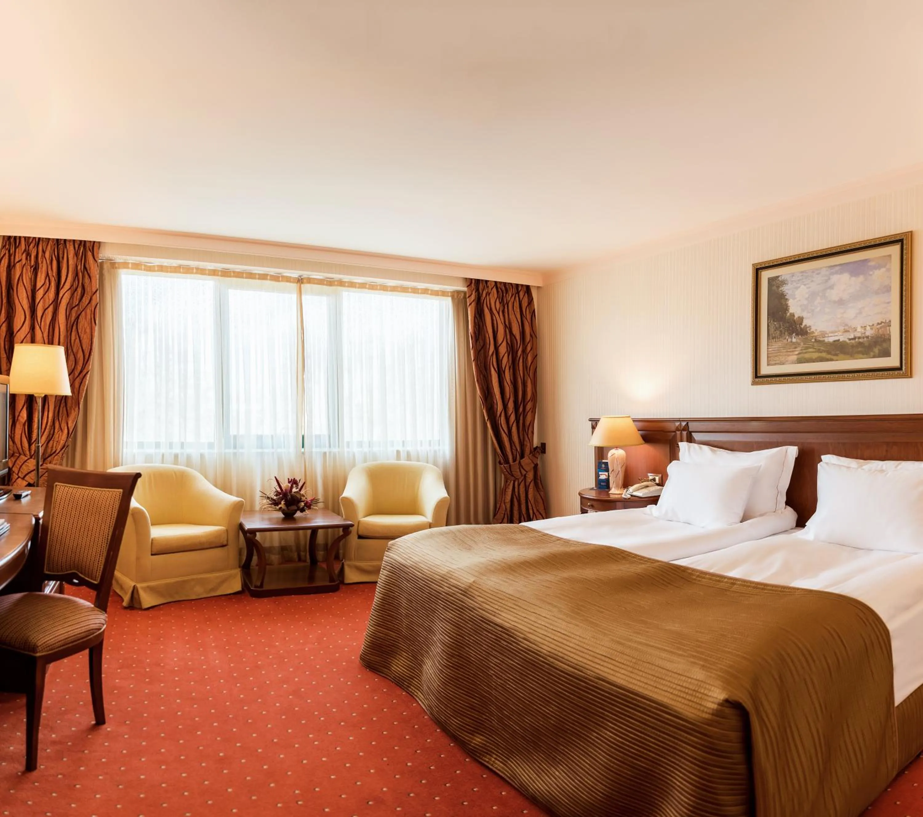 Executive Double or Twin Room with Free Access to Relax Room in Crystal Palace Boutique Hotel