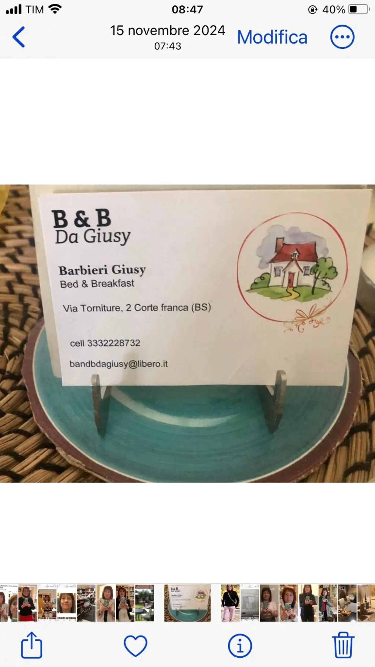 Twin Room in B & B Da Giusy