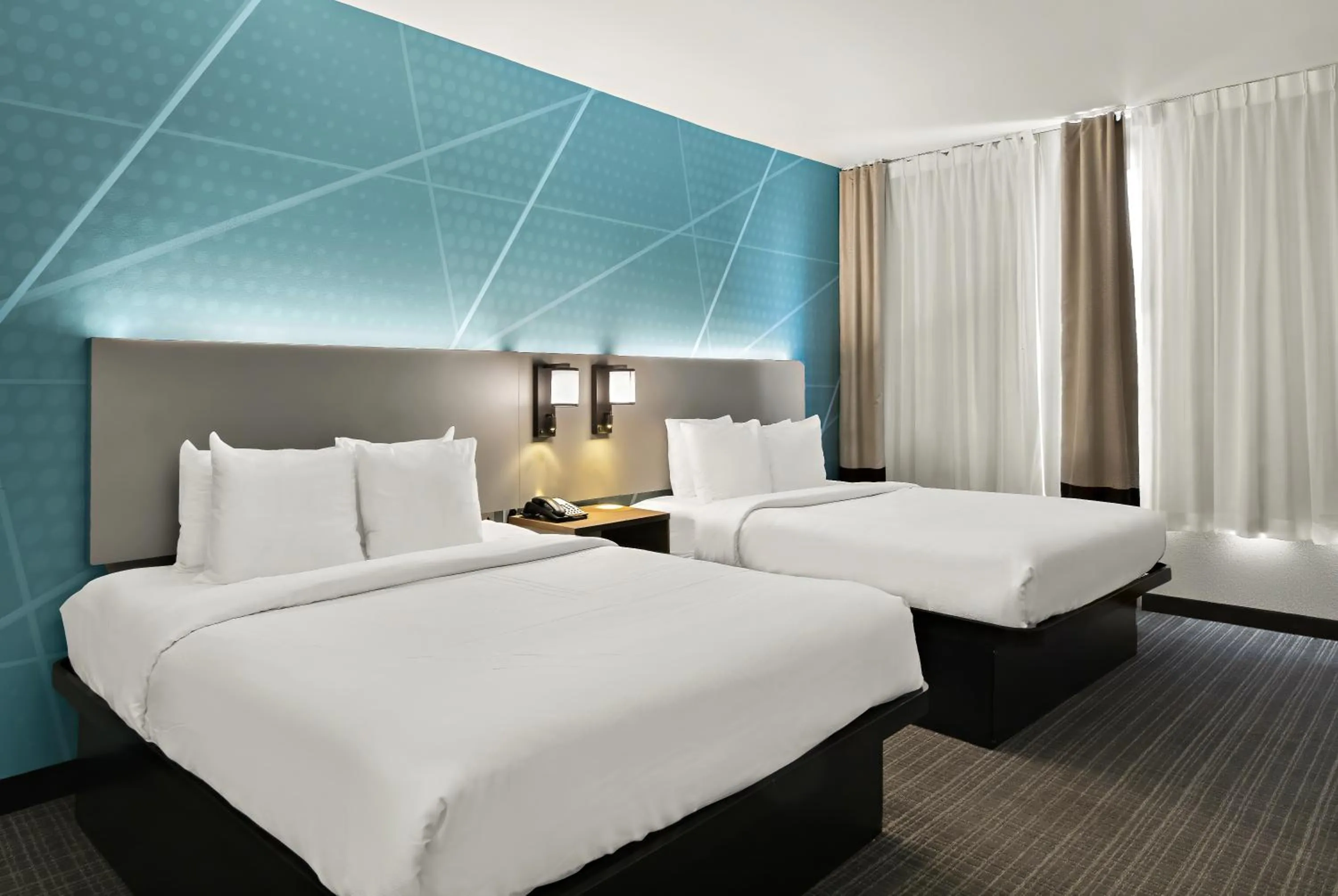 Suite with Two Double Beds - Accessible/Non-Smoking in Comfort Suites Fort Worth North Fossil Creek