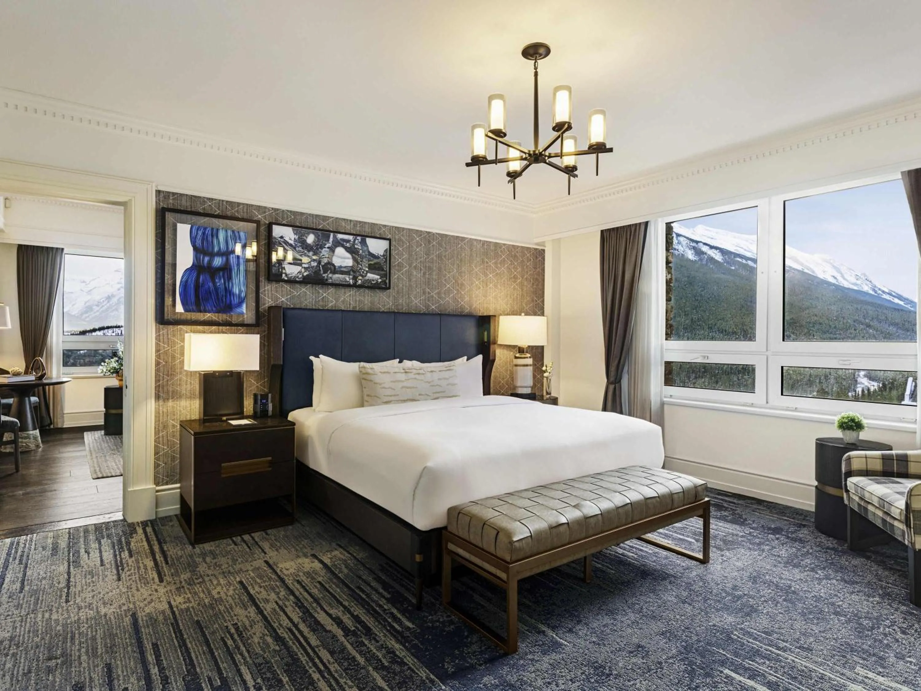 One-Bedroom Suite 1 King in Fairmont Banff Springs