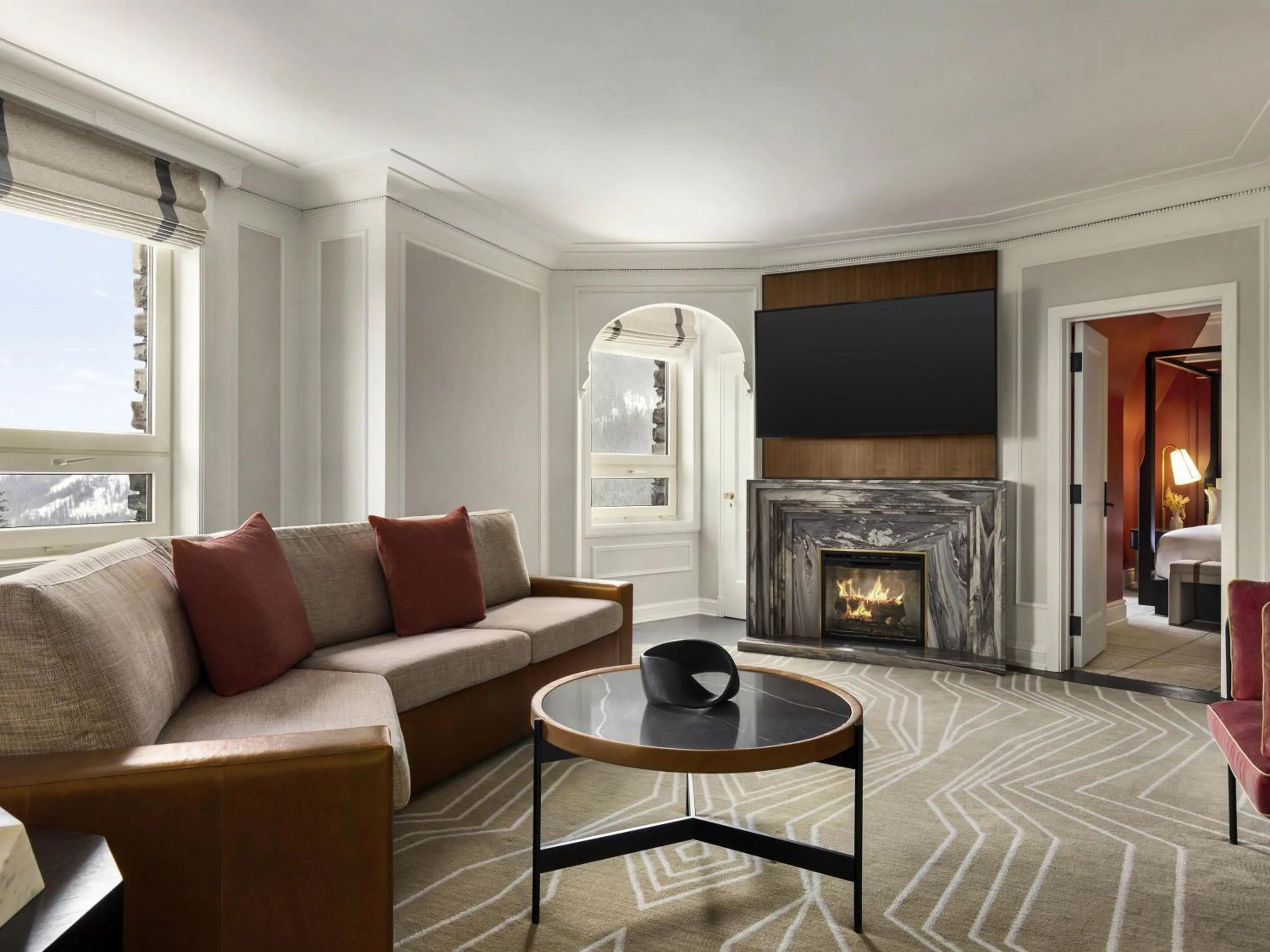 Two-Bedroom King Suite with Double Bed and Suite Life Perks in Fairmont Banff Springs