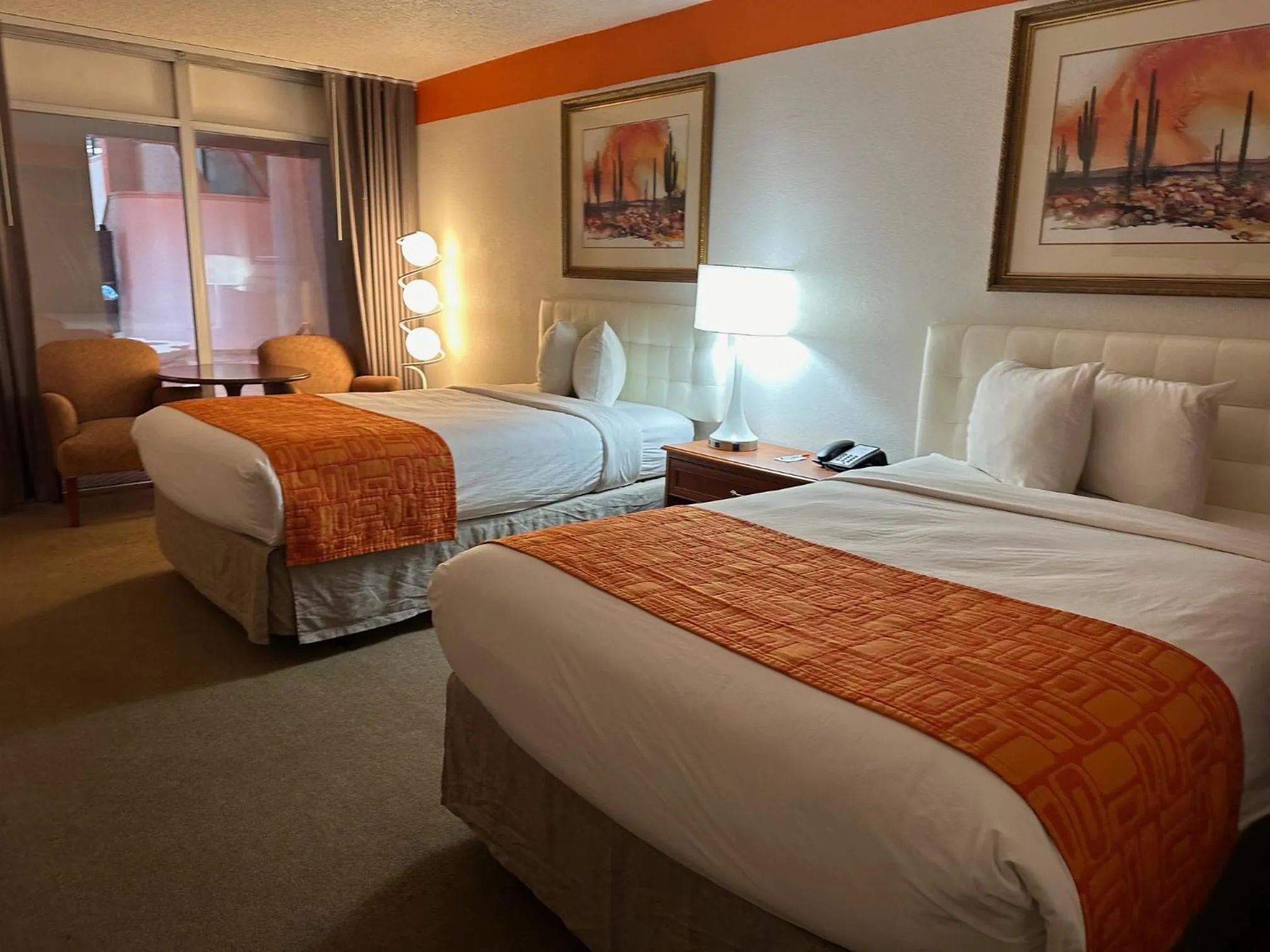 Double Room with Two Double Beds - Non-Smoking in Howard Johnson by Wyndham Gallup
