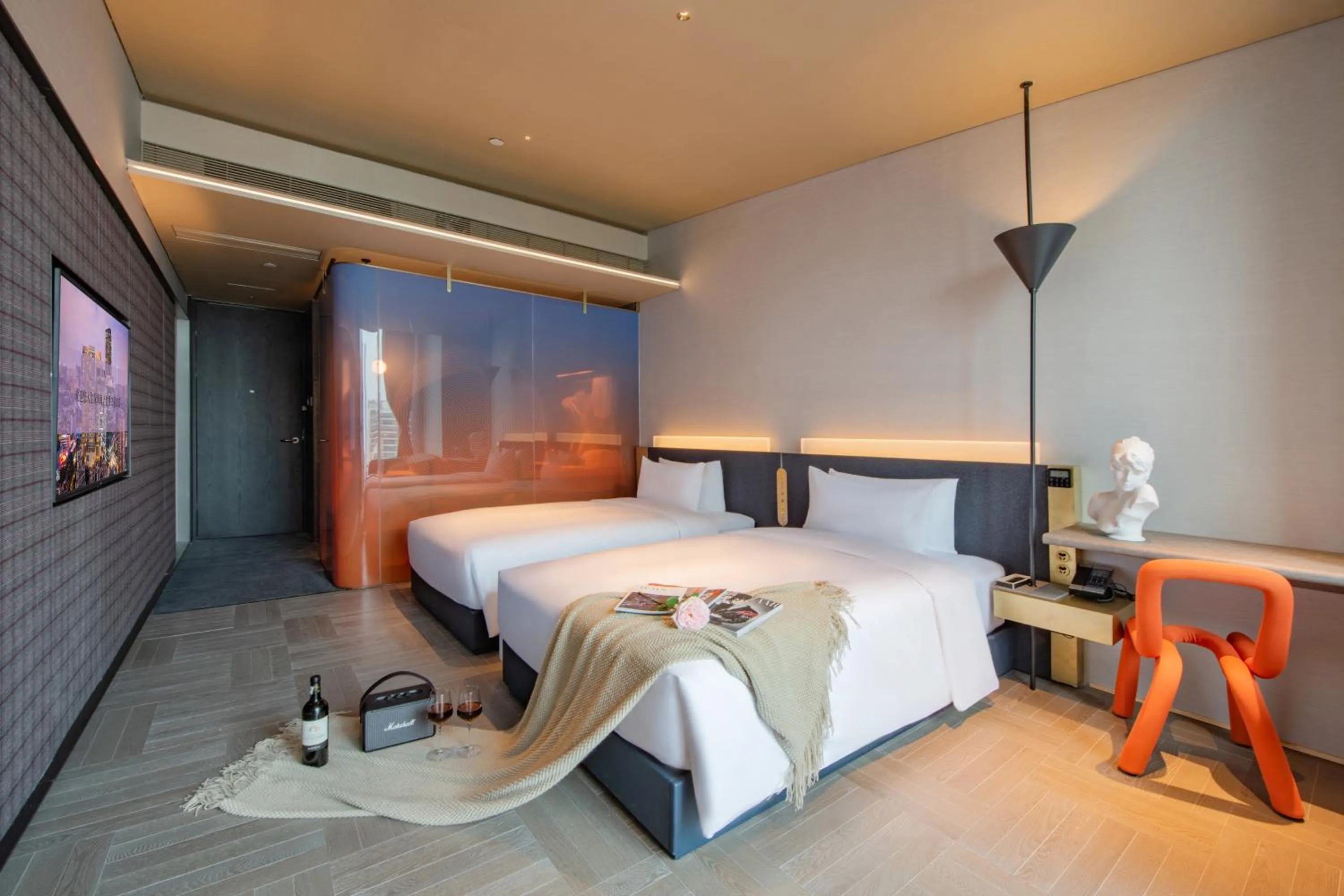 Superior Twin Room in The Clouds Apartment