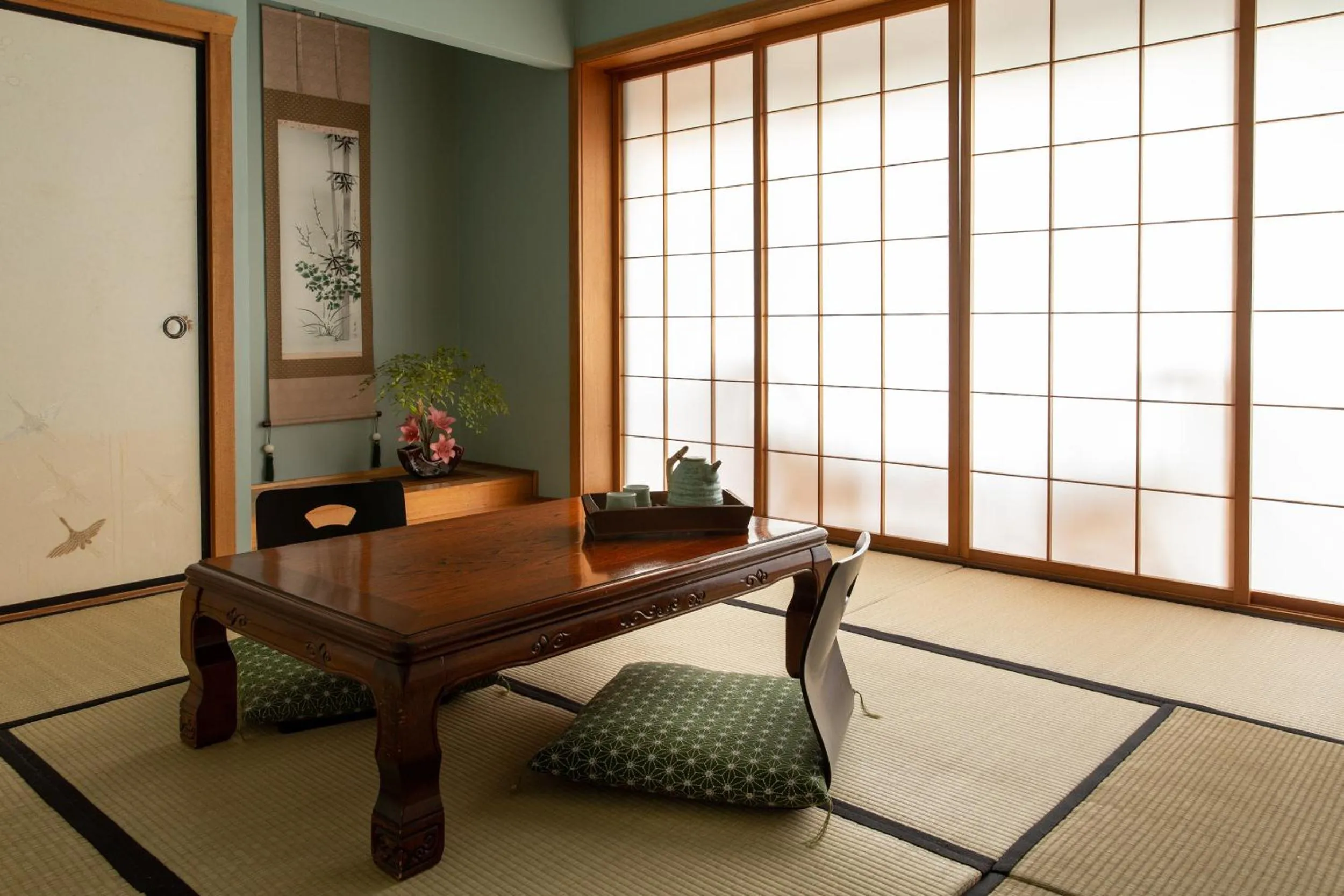 Japanese Room in Shizuka Ryokan Japanese Country Spa & Wellness Retreat