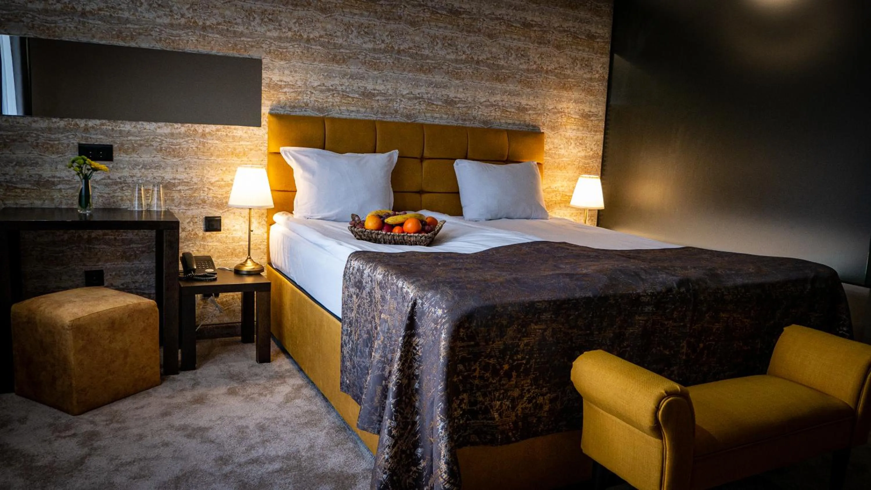 Gold Double Room in Riverside Boutique Hotel