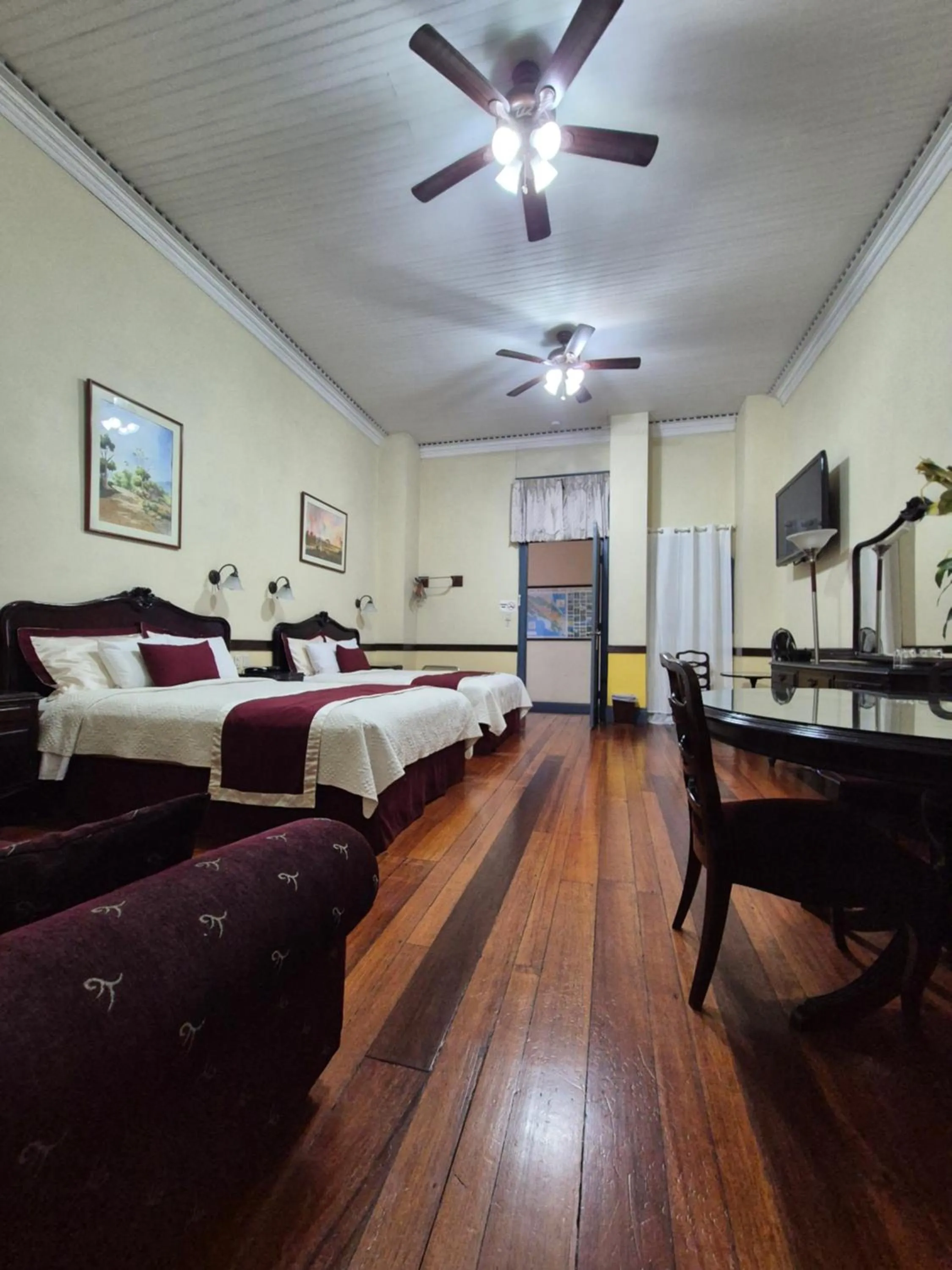 Superior Queen Room with Two Queen Beds in Hotel Santo Tomas / Historical Property