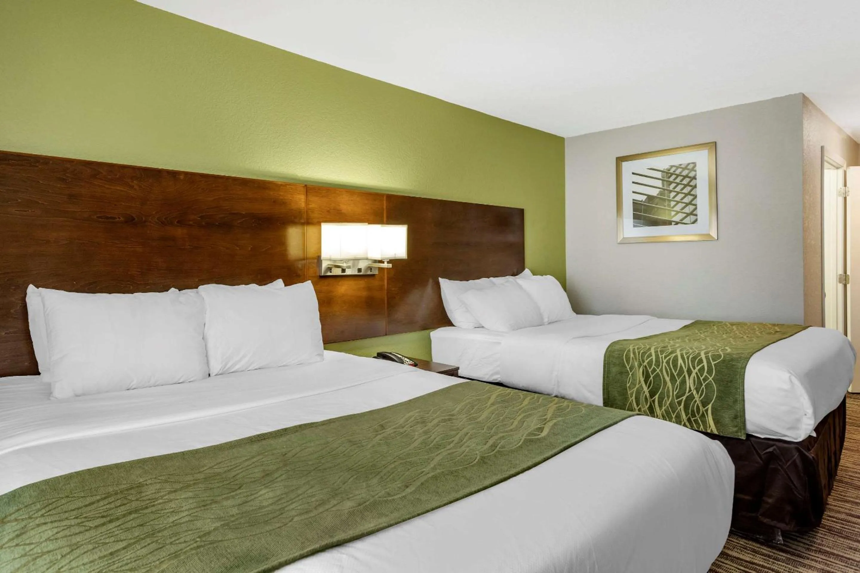 Superior Queen Room with Two Queen Beds - Non-Smoking in Comfort Inn & Suites North Little Rock JFK Blvd