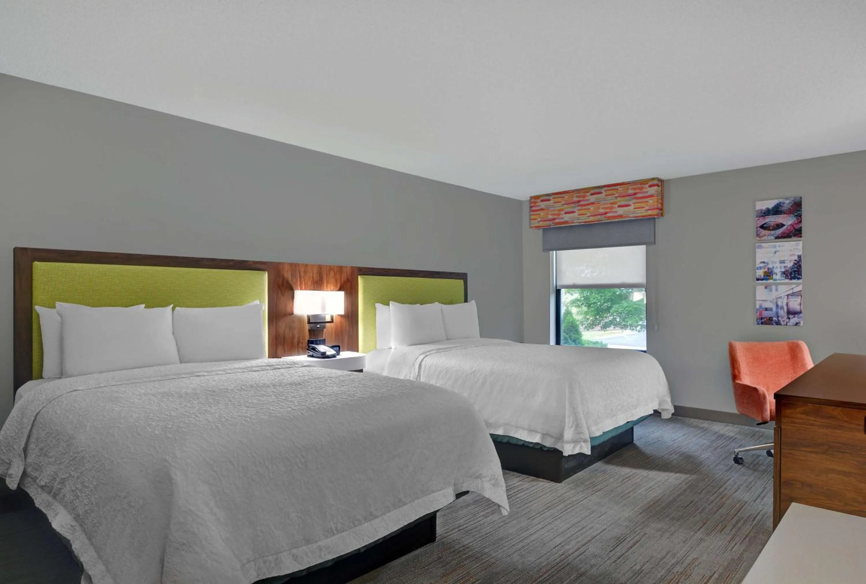Room with Two Queen Beds - Non-Smoking in Hampton Inn Charlotte Monroe