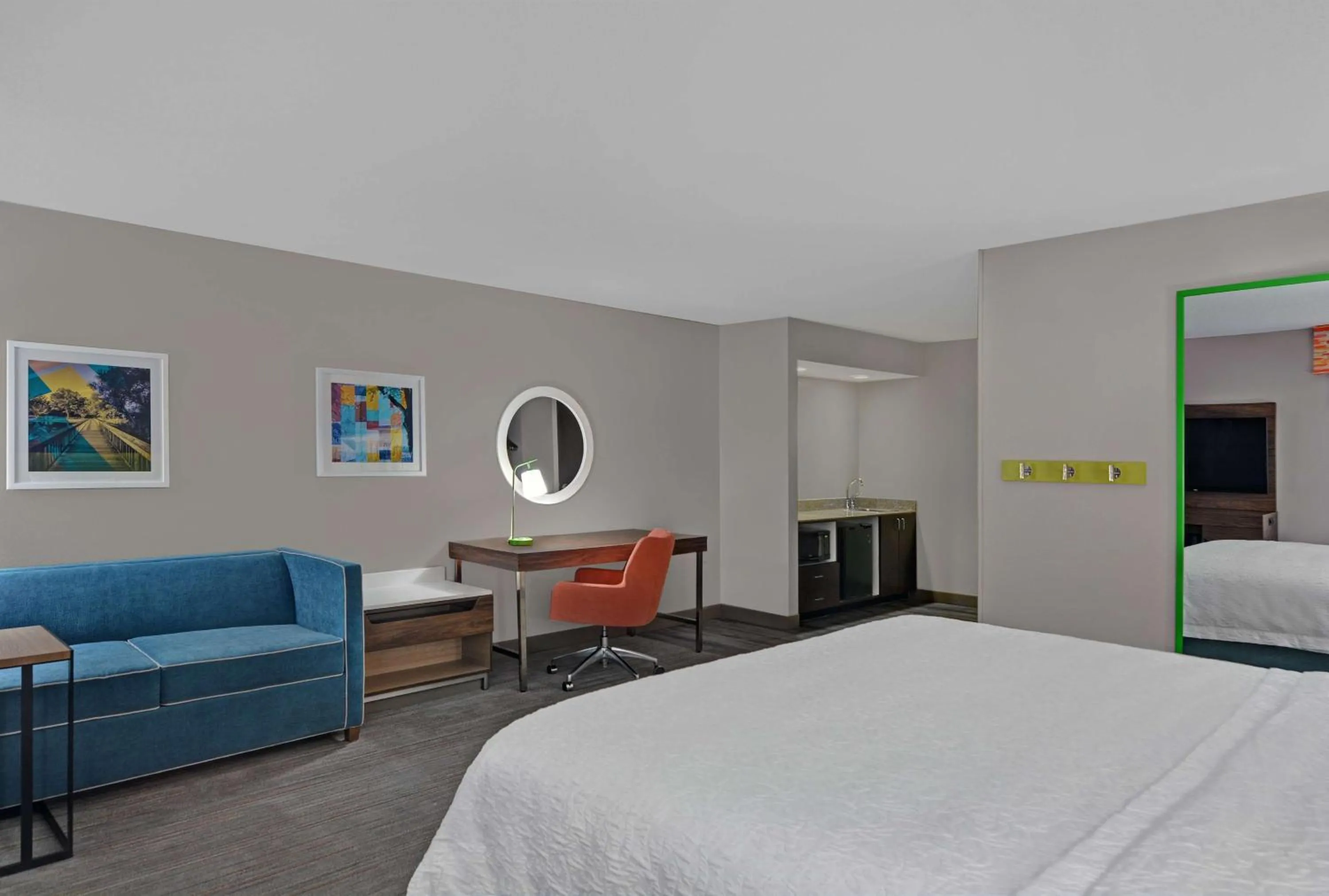 King Studio with Sofa Bed - Non-Smoking in Hampton Inn Charlotte Monroe