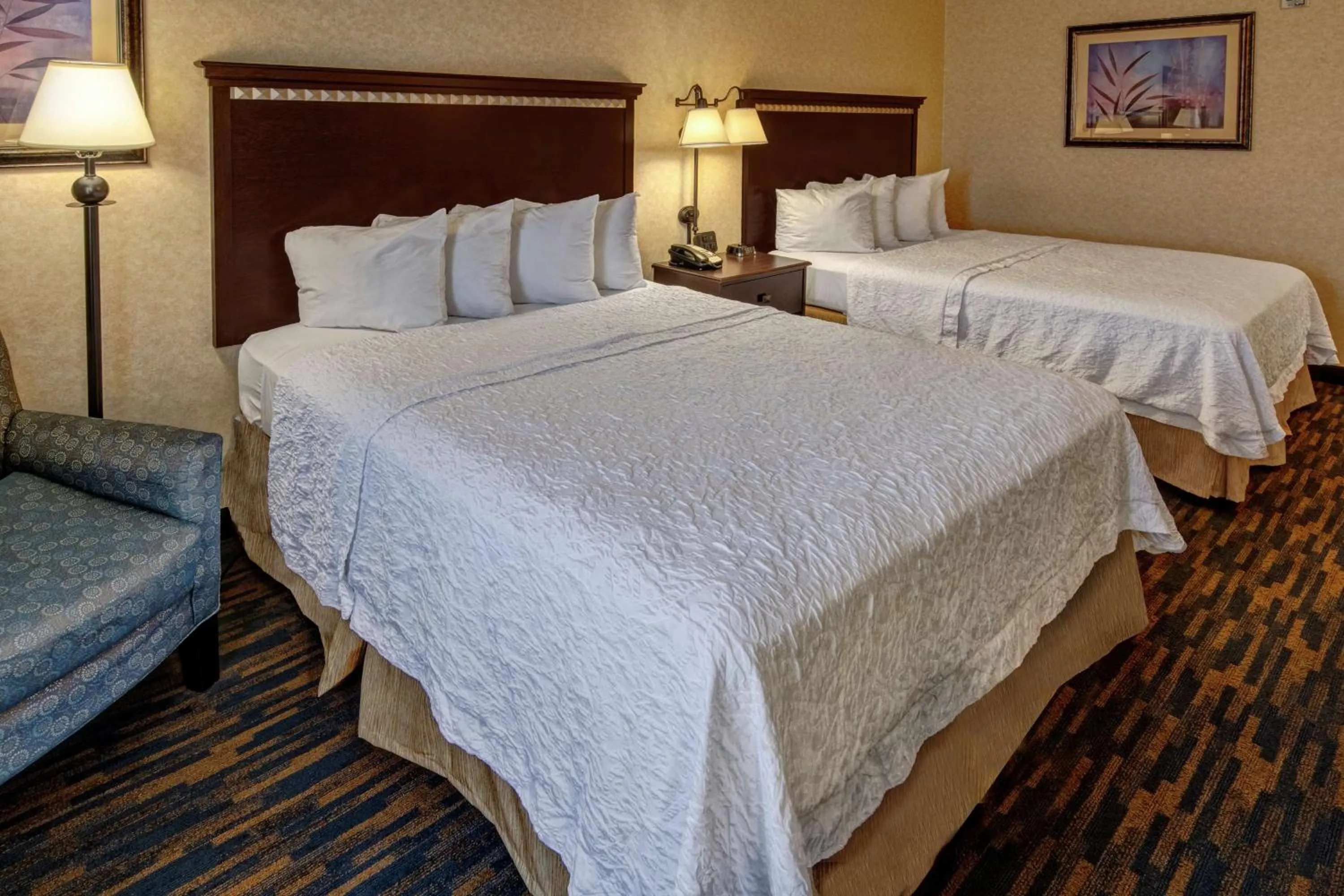 Queen Room with Two Queen Beds - Non-Smoking in Hampton Inn Roanoke Rapids