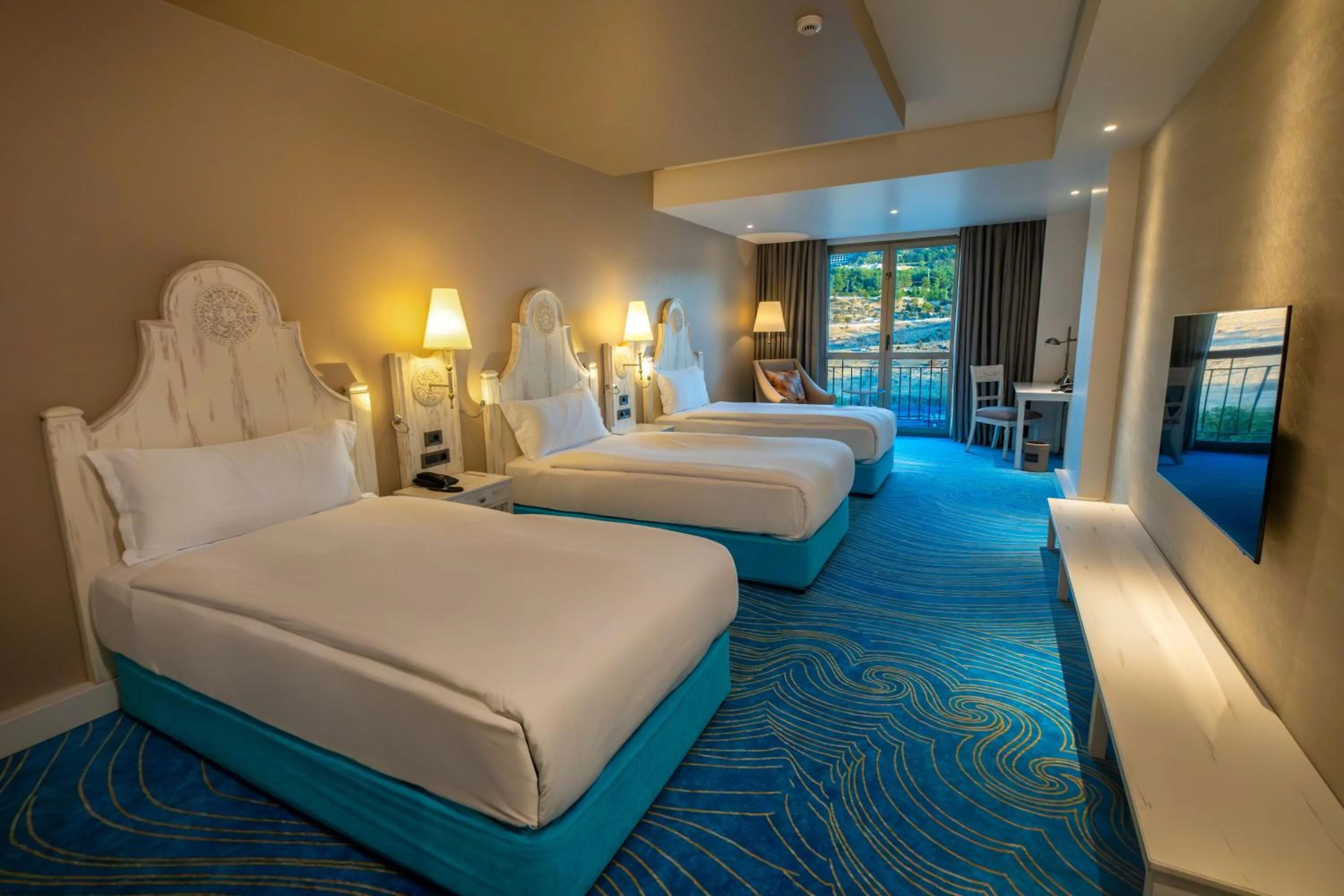 Large Triple Room with Three Single Beds - Non-Smoking in Ramada Plaza by Wyndham Mardin