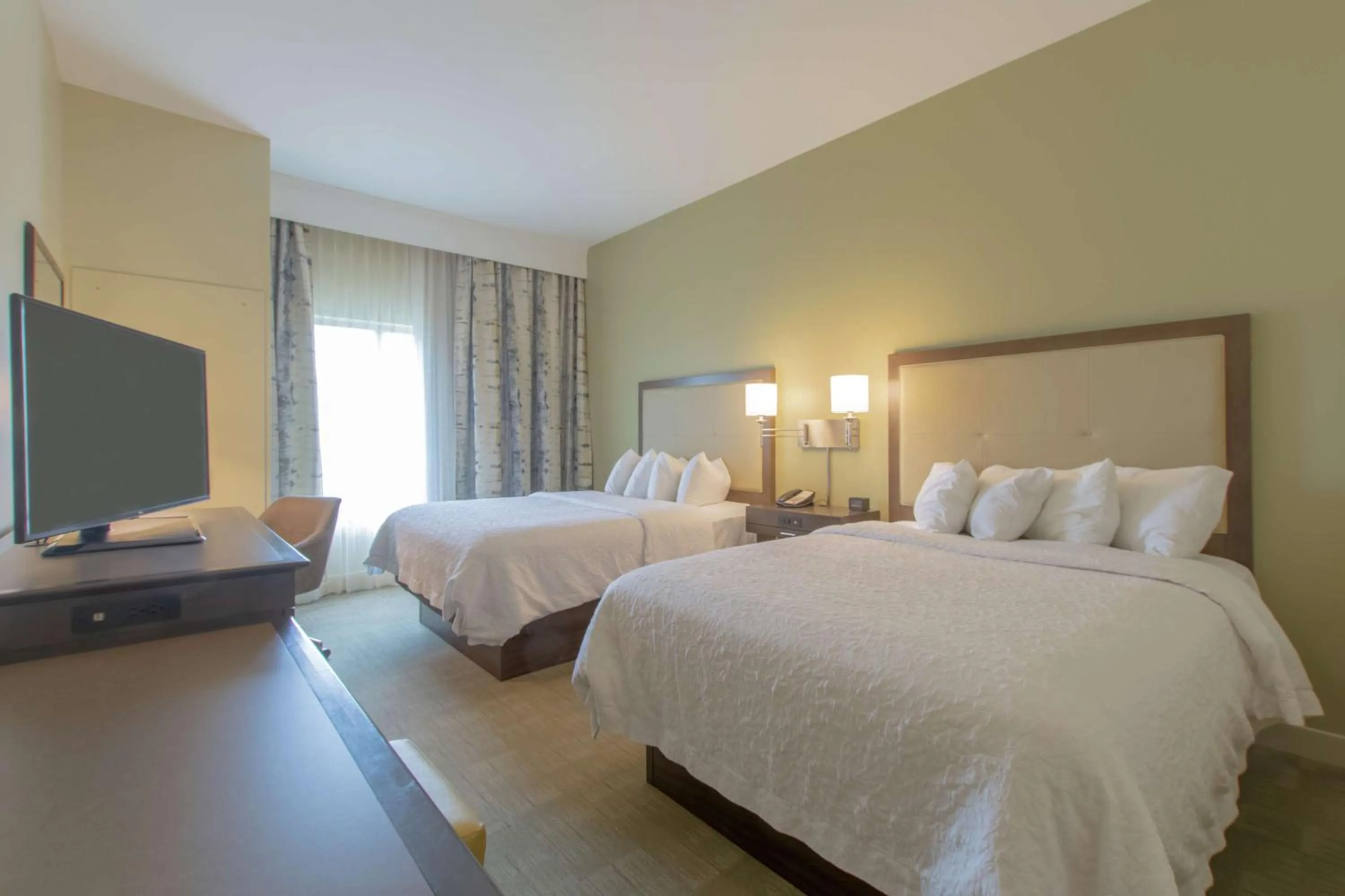 Room with Two Queen Beds - Non-Smoking in Hampton Inn - Great Falls