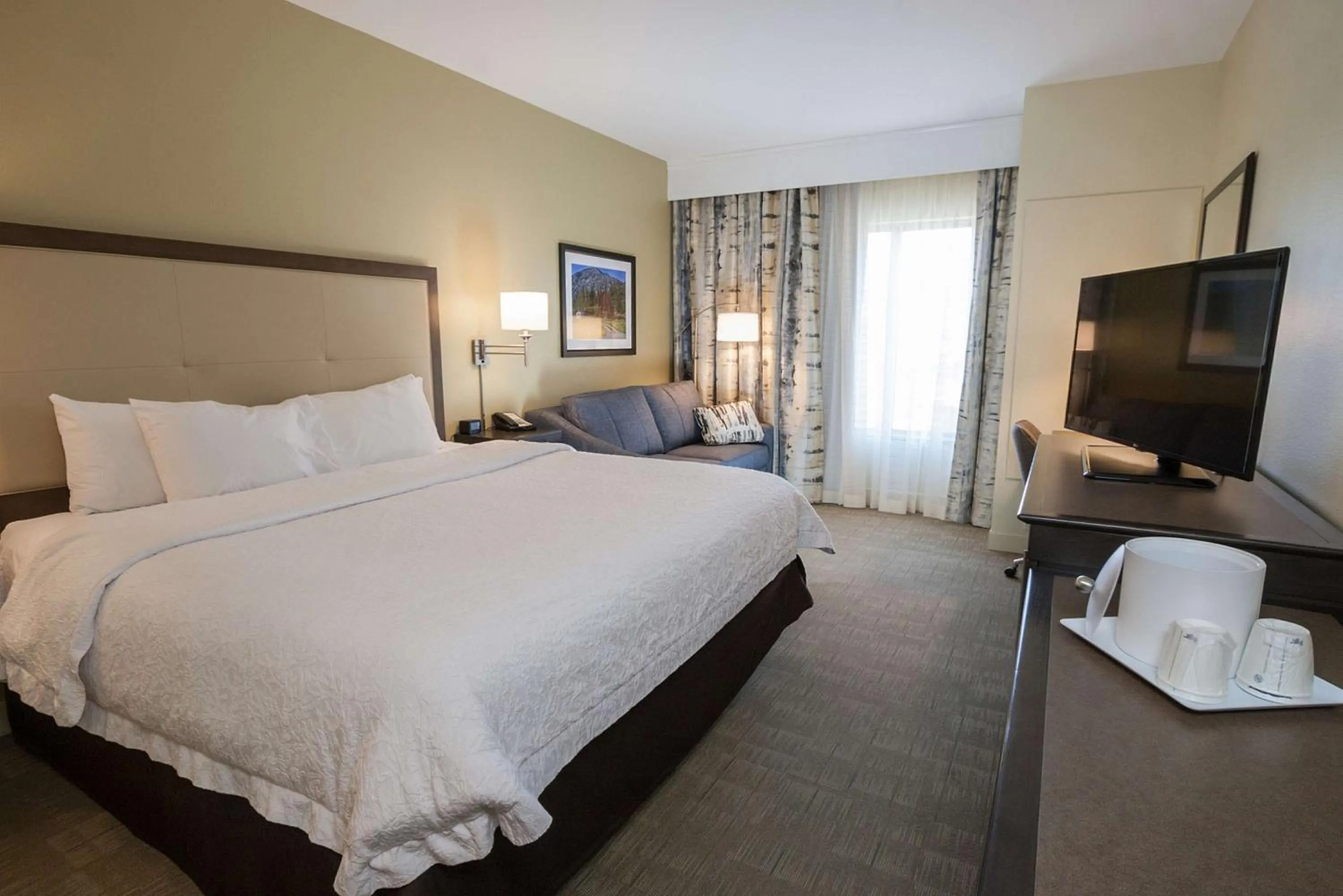 King Study Room - Non-Smoking in Hampton Inn - Great Falls