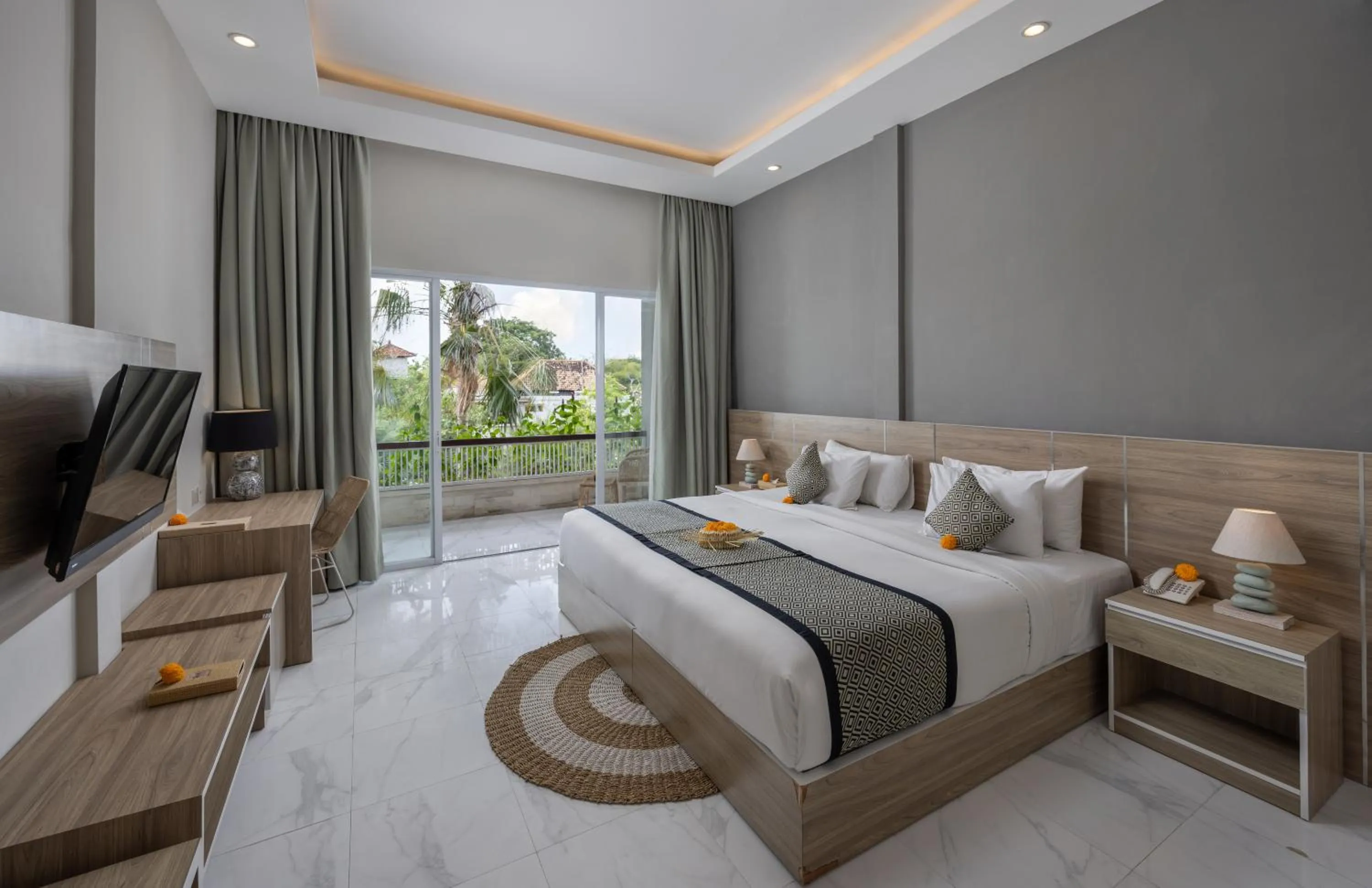 Deluxe Double Pool View Room with Daily Afternoon Tea in Tapa Tepi Kali Canggu