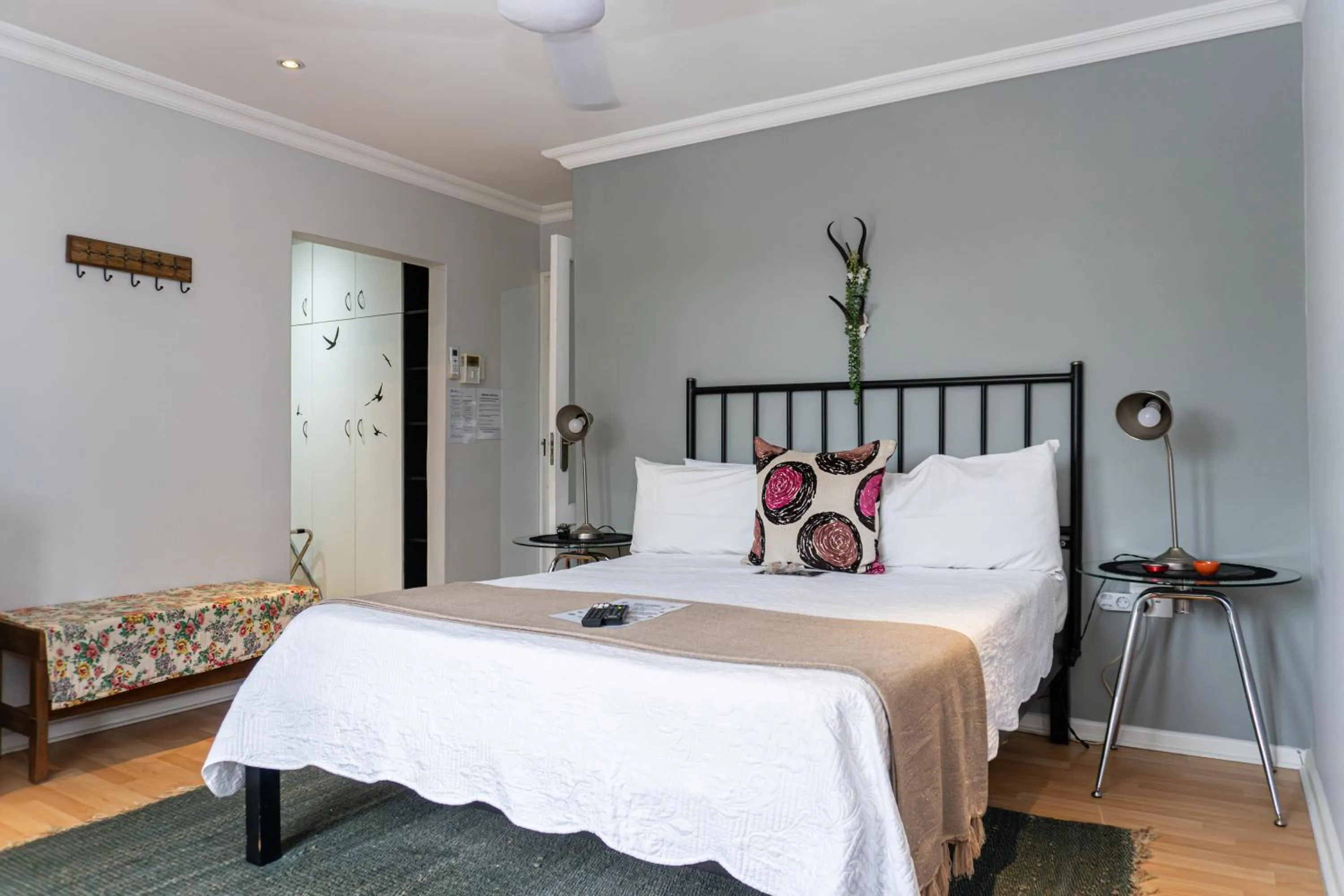 Queen Room with Balcony - single occupancy in Earthbound Guest House