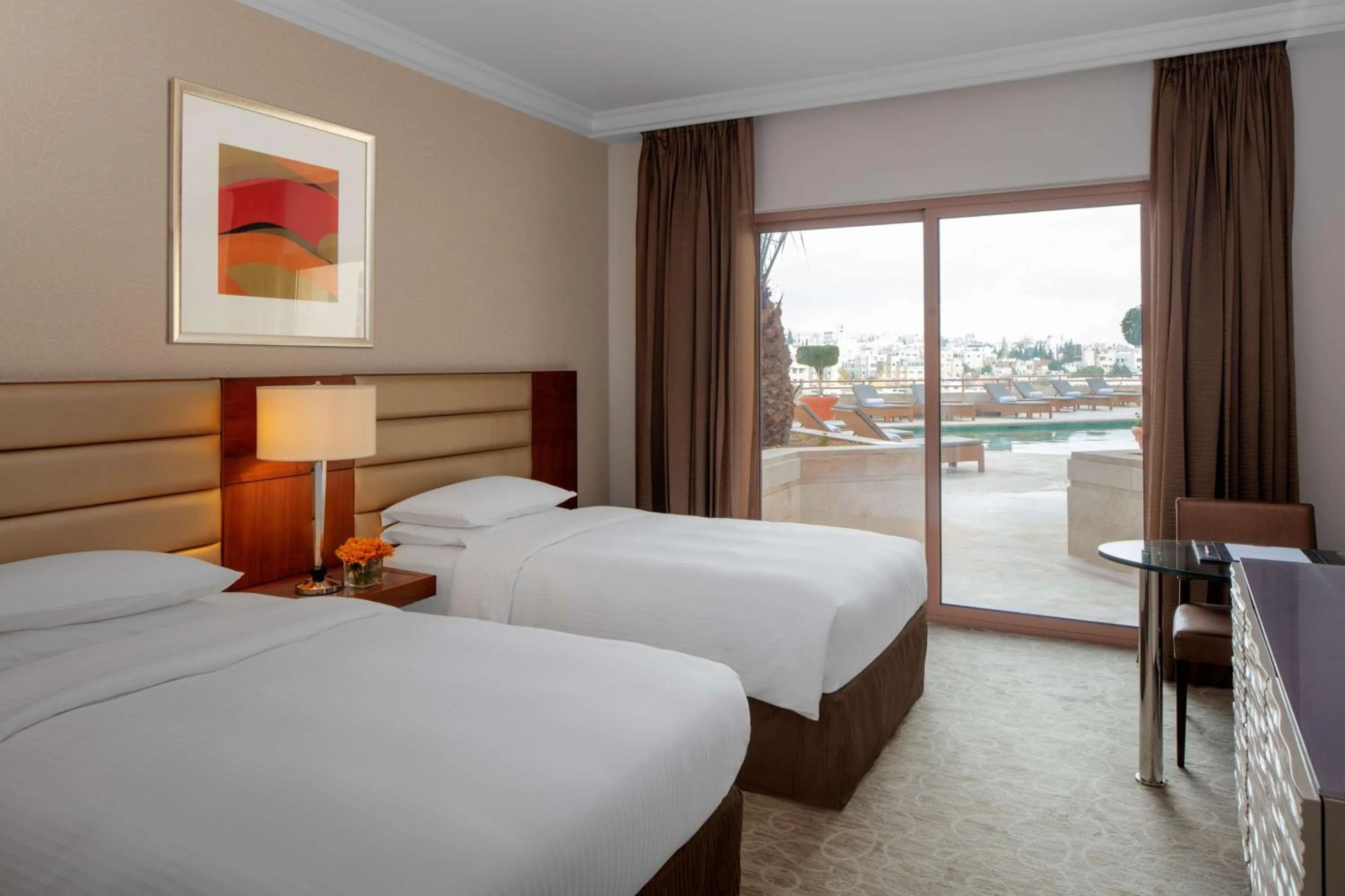Twin Room - Pool Access in Grand Hyatt Amman