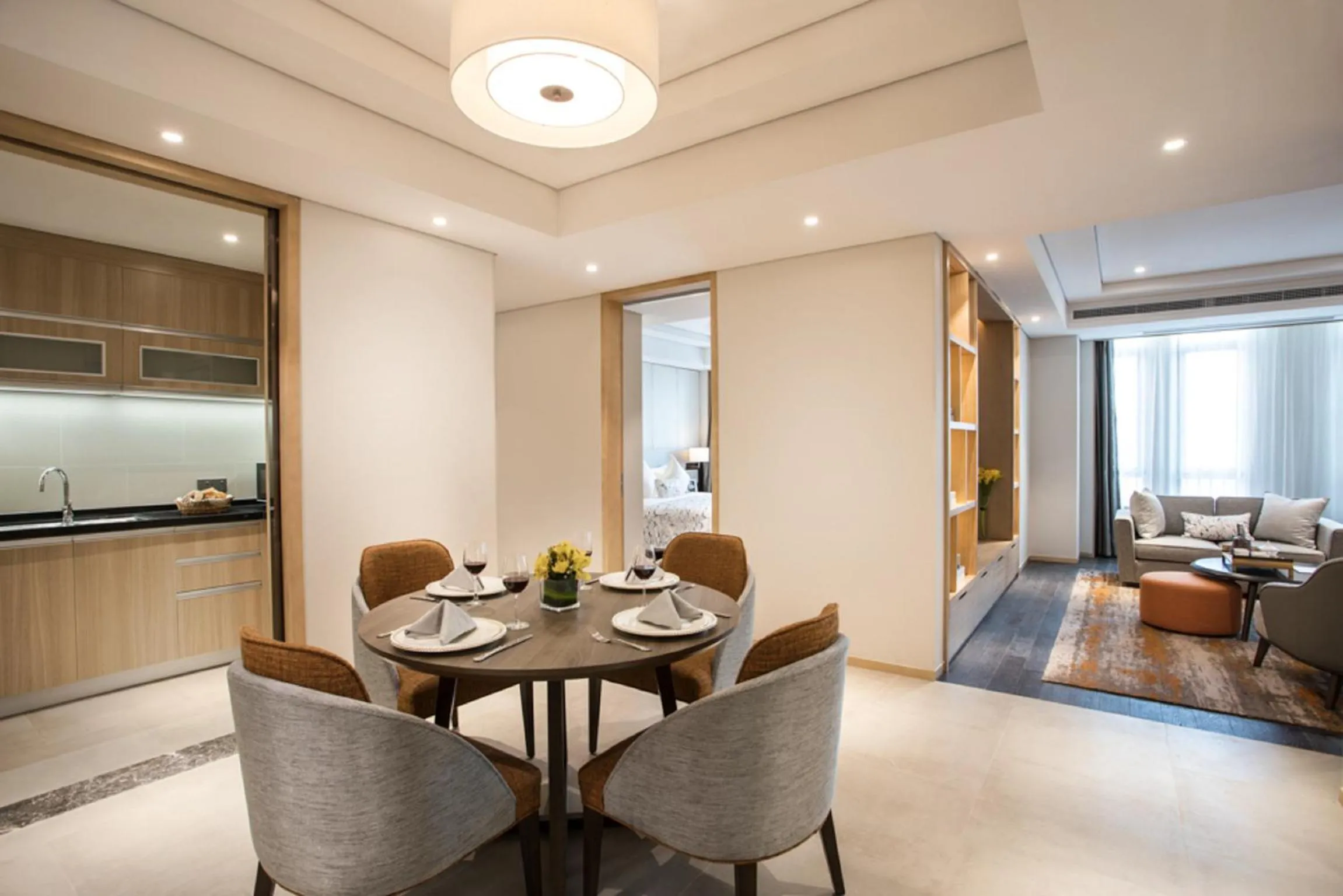 Two Bedrooms Deluxe Room in Somerset Harmony City Wuxi