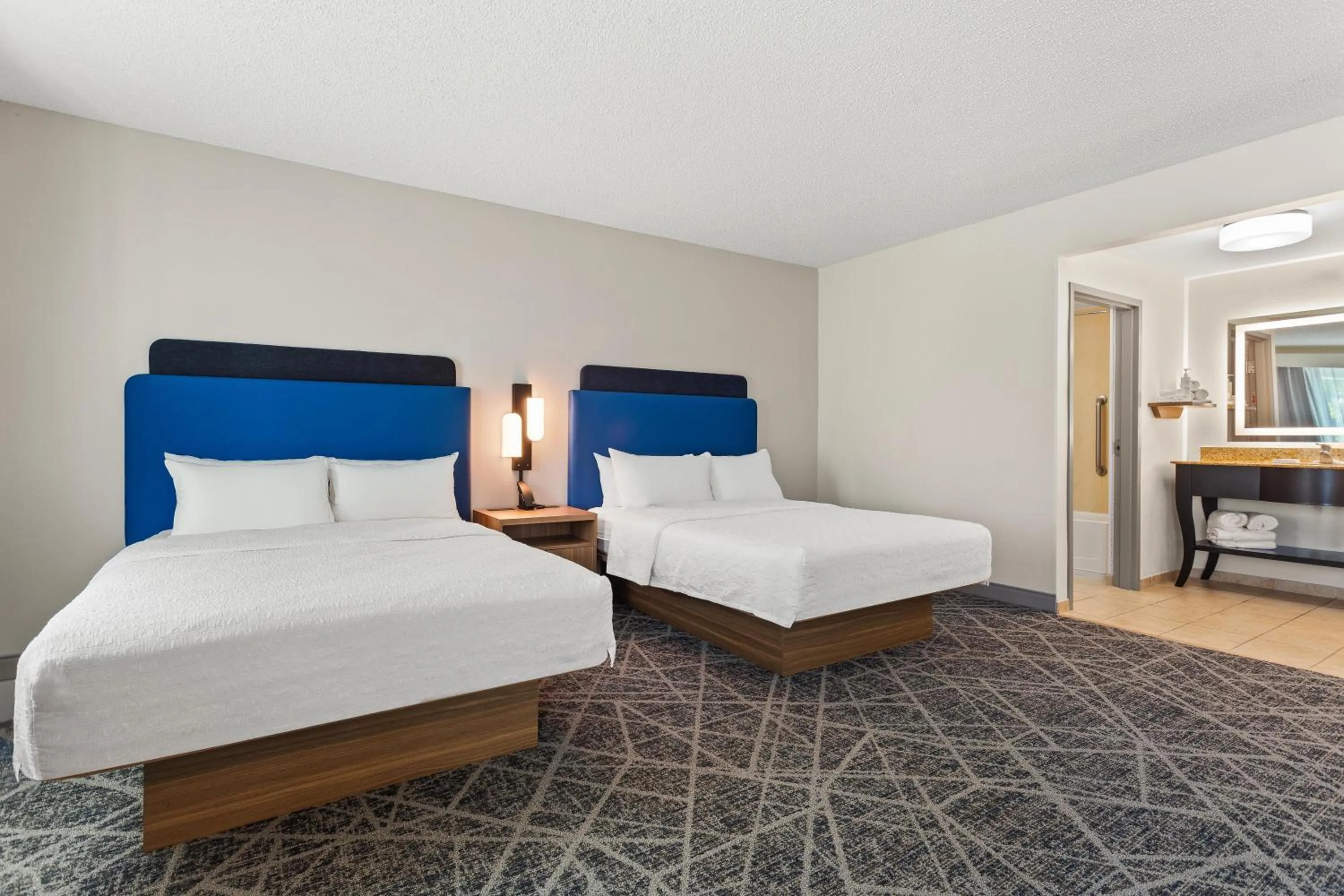 Queen Studio Suite with Two Queen Beds - Non-Smoking in Hampton Inn & Suites Port Richey
