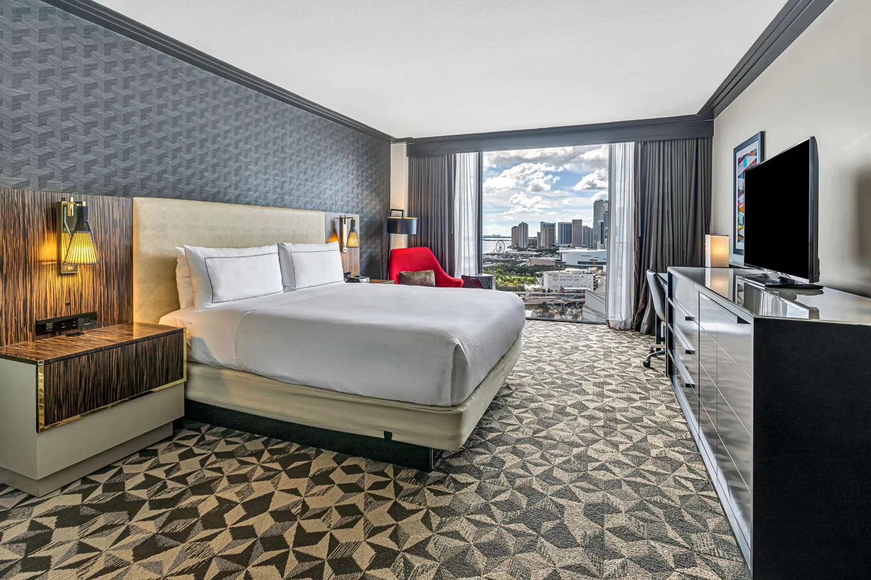 King Room in Hilton Miami Downtown