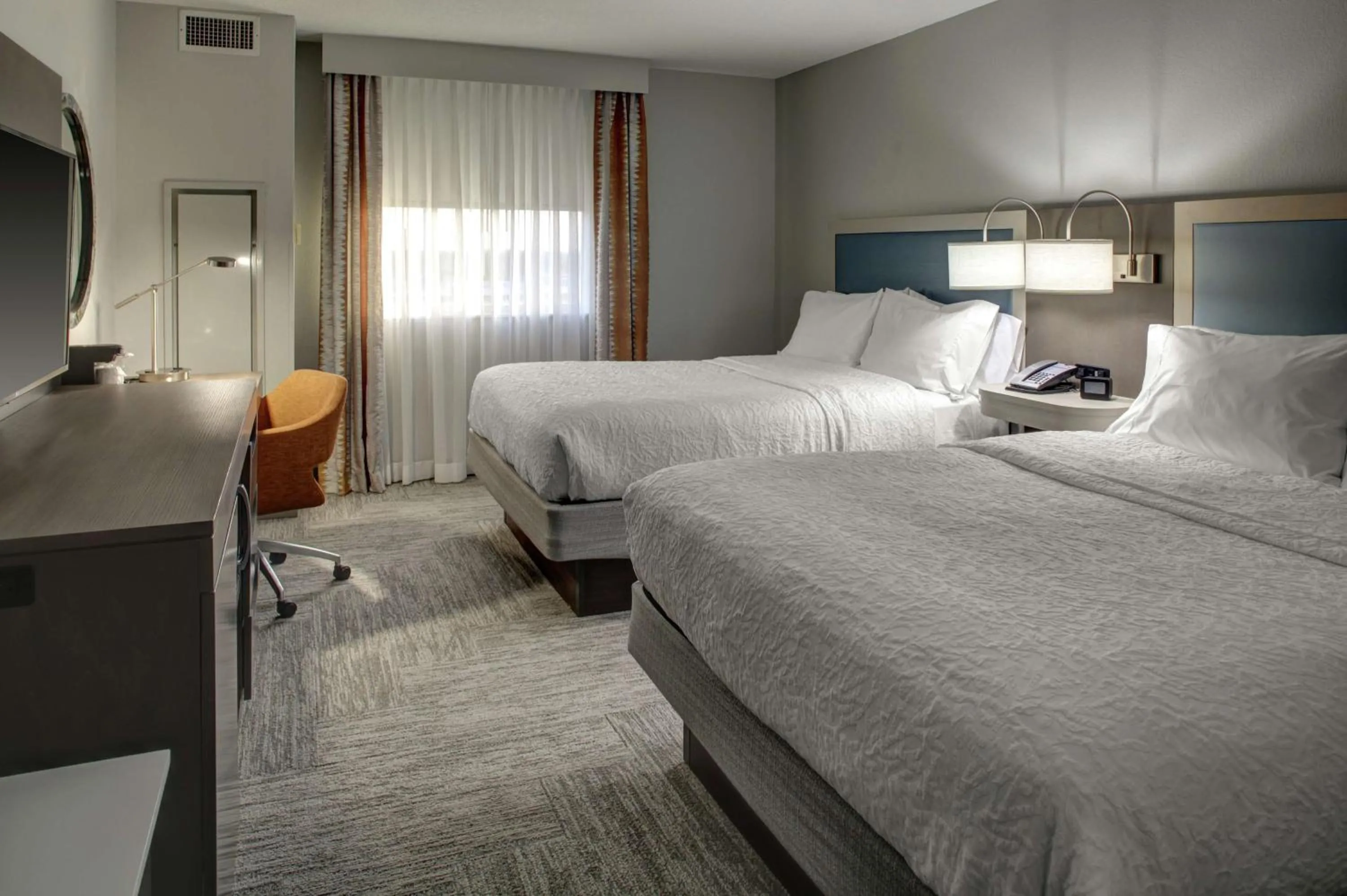 Room with Two Queen Beds - Non-Smoking in Hampton Inn & Suites Miami Airport South/Blue Lagoon
