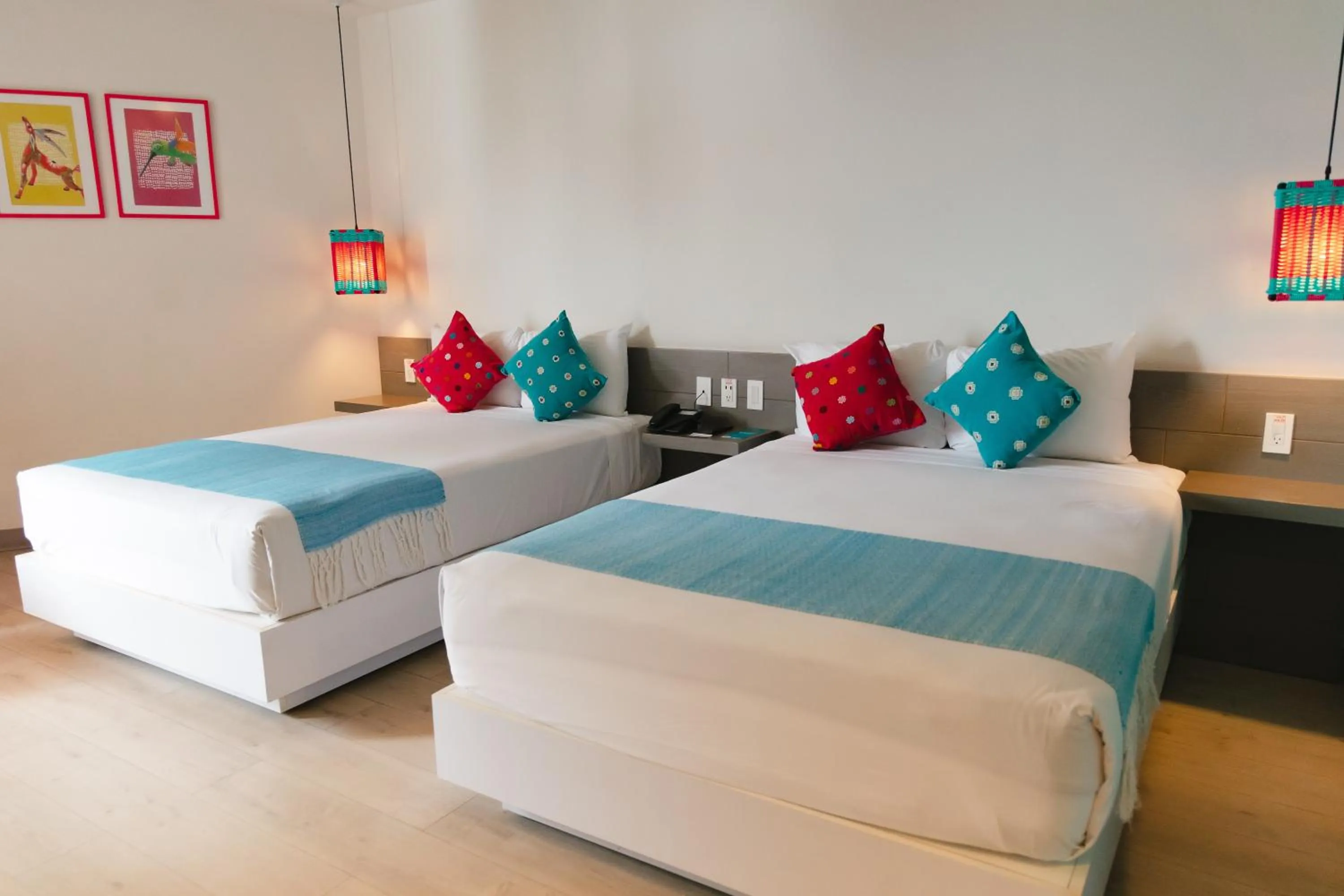 Deluxe Queen Room with Two Queen Beds in Fontan Ixtapa