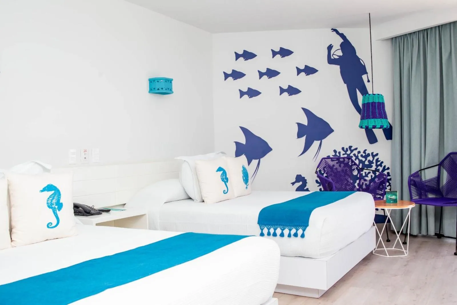 Double Room with Sea View in Fontan Ixtapa