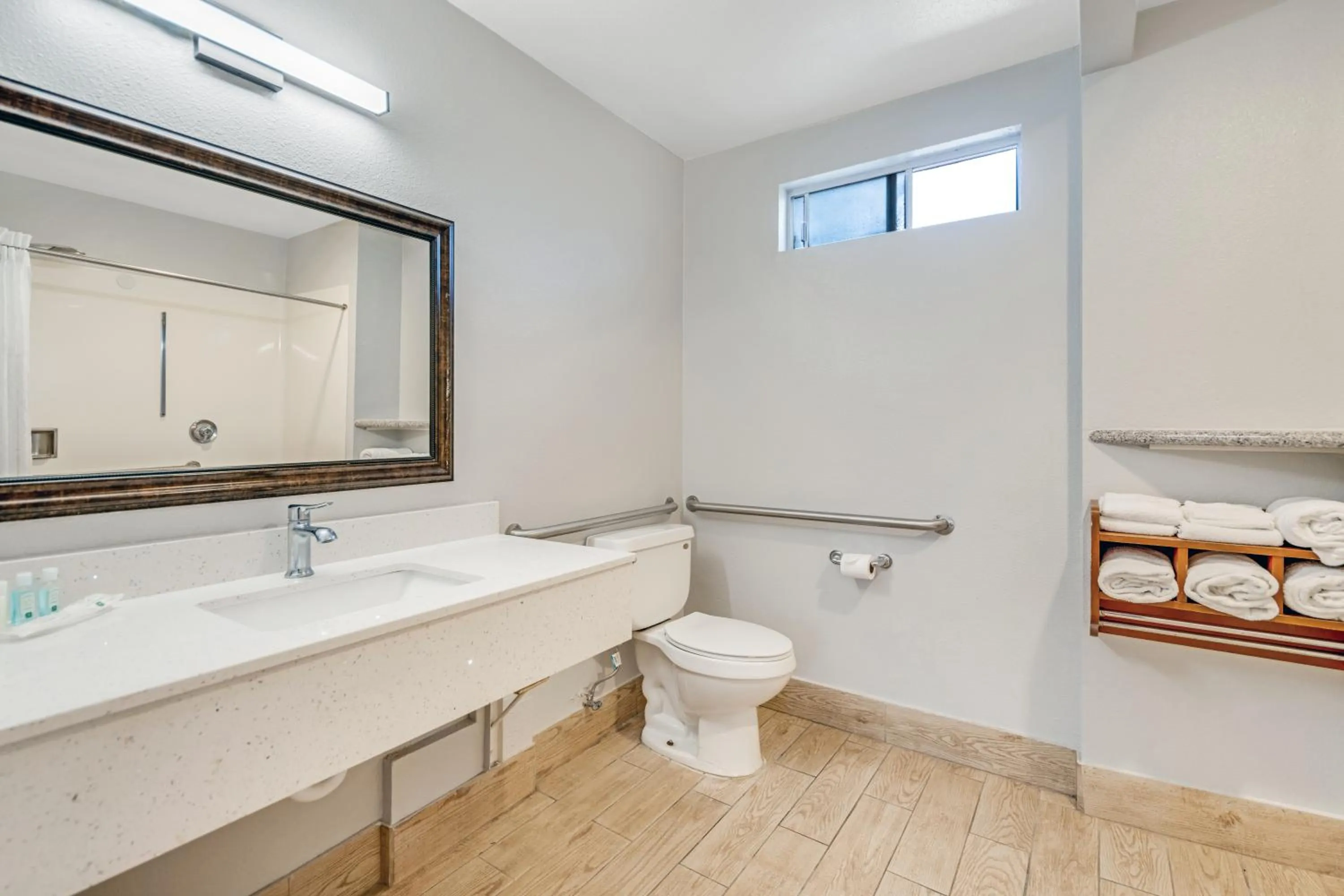 Two Double Beds with Roll-In Shower  - Accessible/Non-Smoking in Quality Inn Santa Cruz