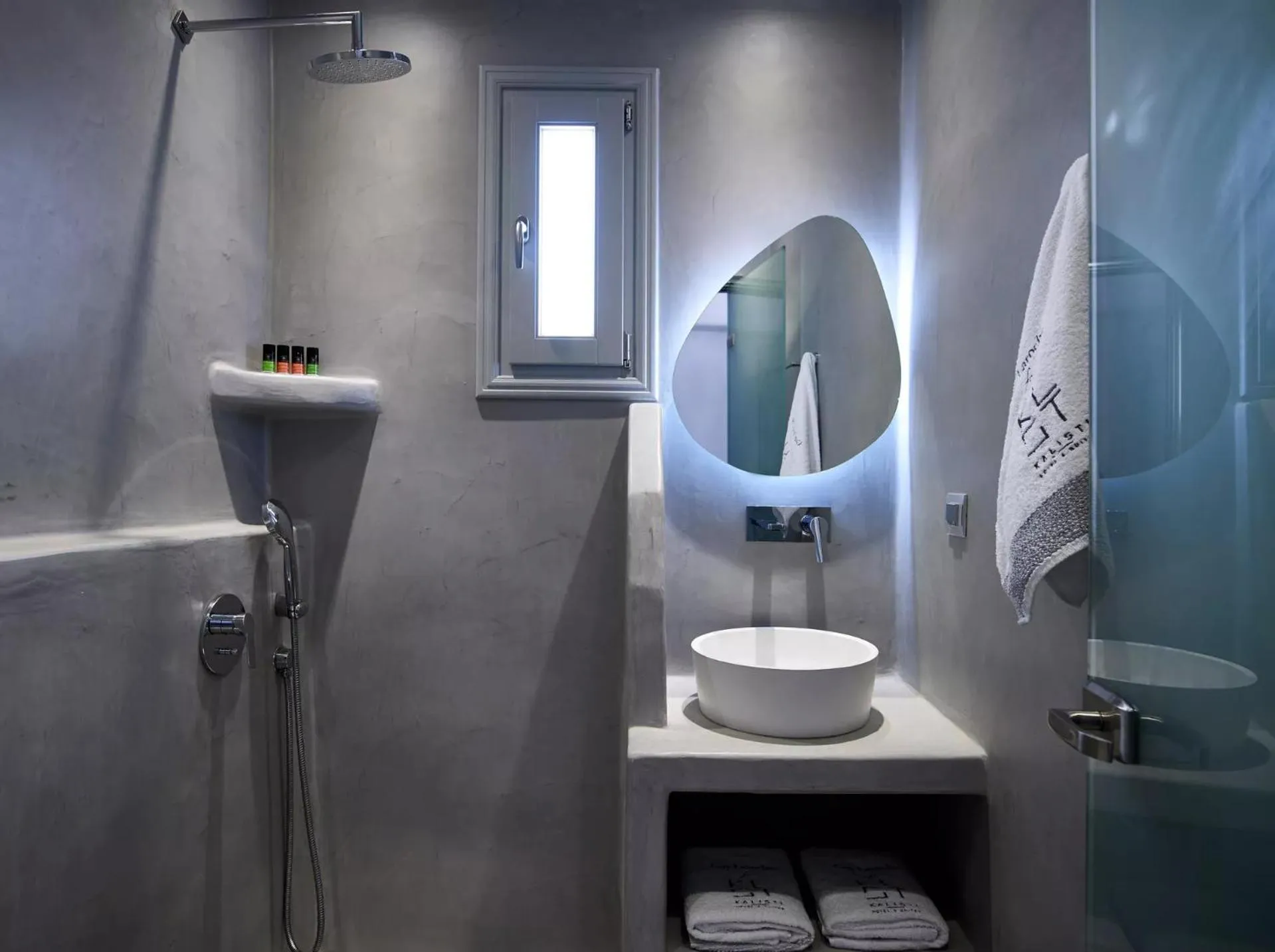 White Family Room with Garden View in Kalisti Hotel & Suites