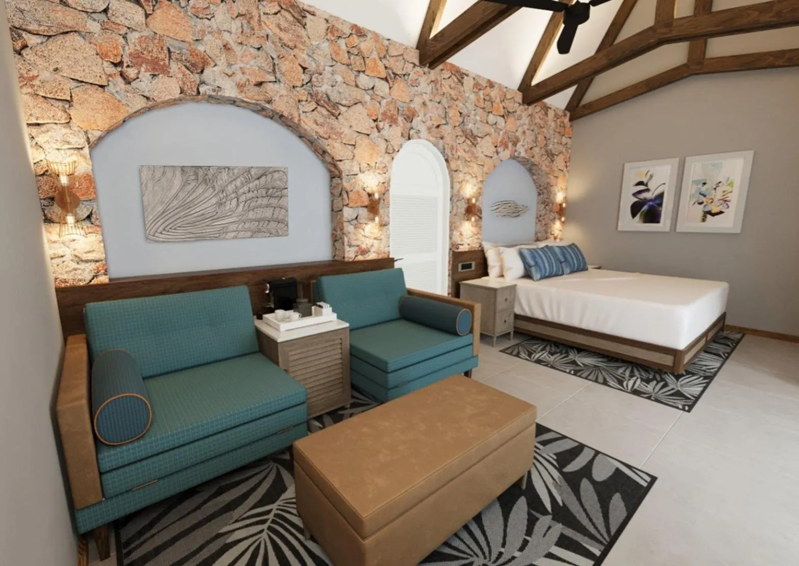 Deluxe Triple Room with Halfboard and Afternoon Tea in Paradise Sun Hotel Seychelles