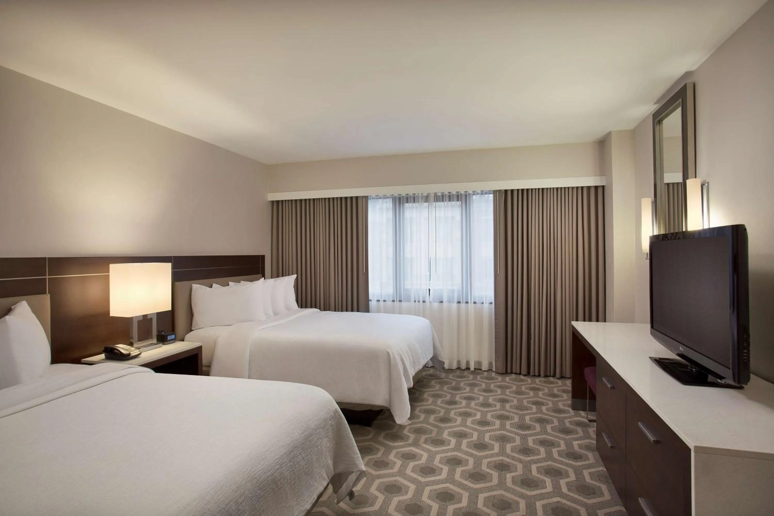 Queen Room with Two Queen Beds and Bath Tub - Mobility Accessible in Embassy Suites by Hilton Washington D.C. Georgetown